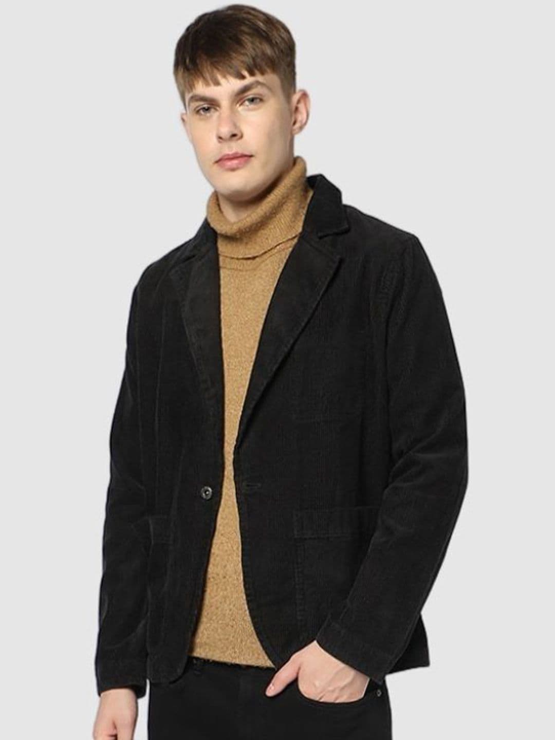 GAP Ribbed Notched Lapel Blazer - view 1