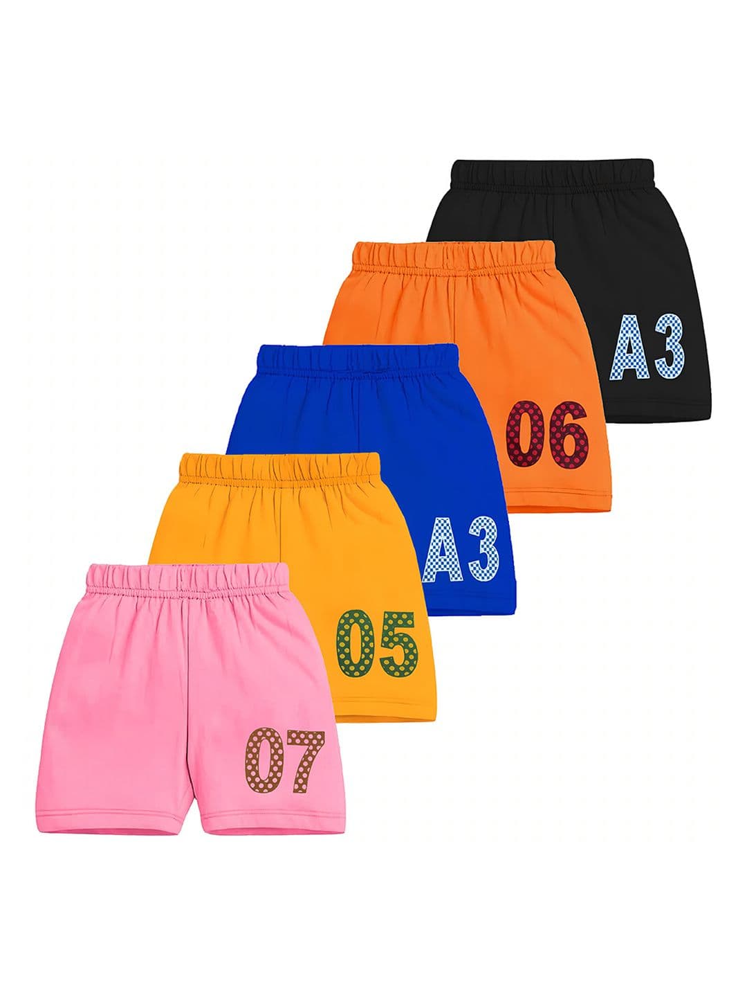 DON CARE Kids Pack Of 5 Shorts - view 1
