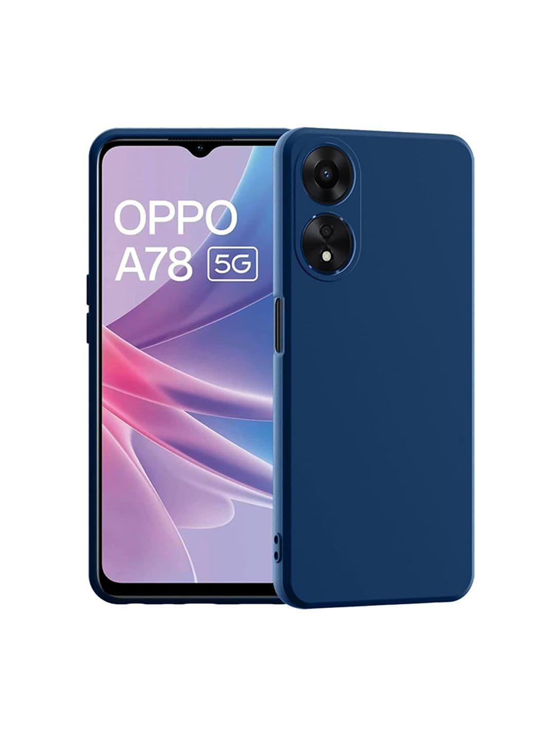 LIRAMARK Unisex Oppo A78 5G Solid Back Case - view 1