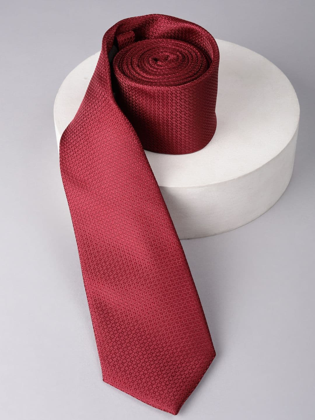 Louis Philippe Men Woven Design Formal Broad Tie - view 1