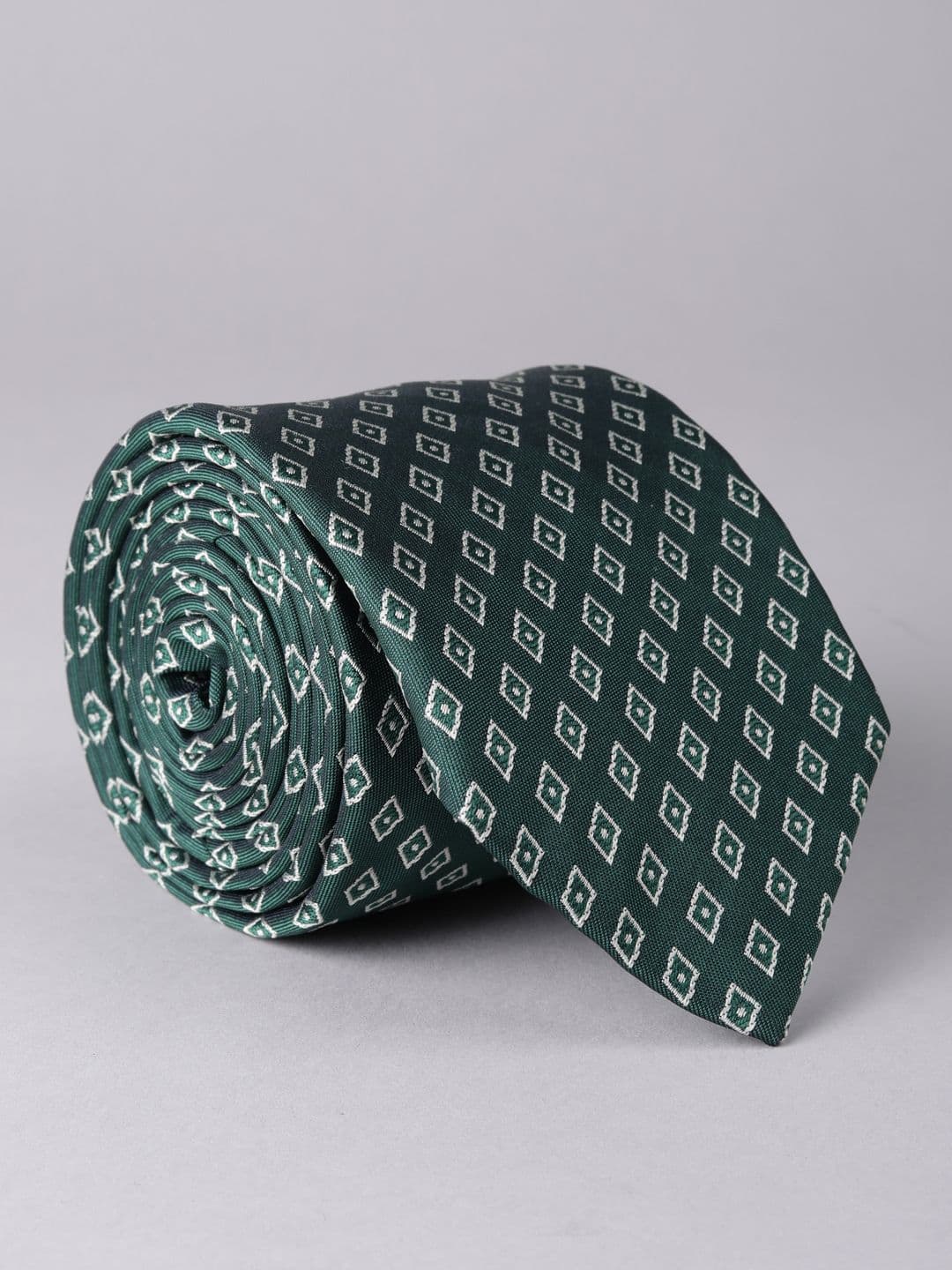 Louis Philippe Men Self Design Broad Tie - view 1