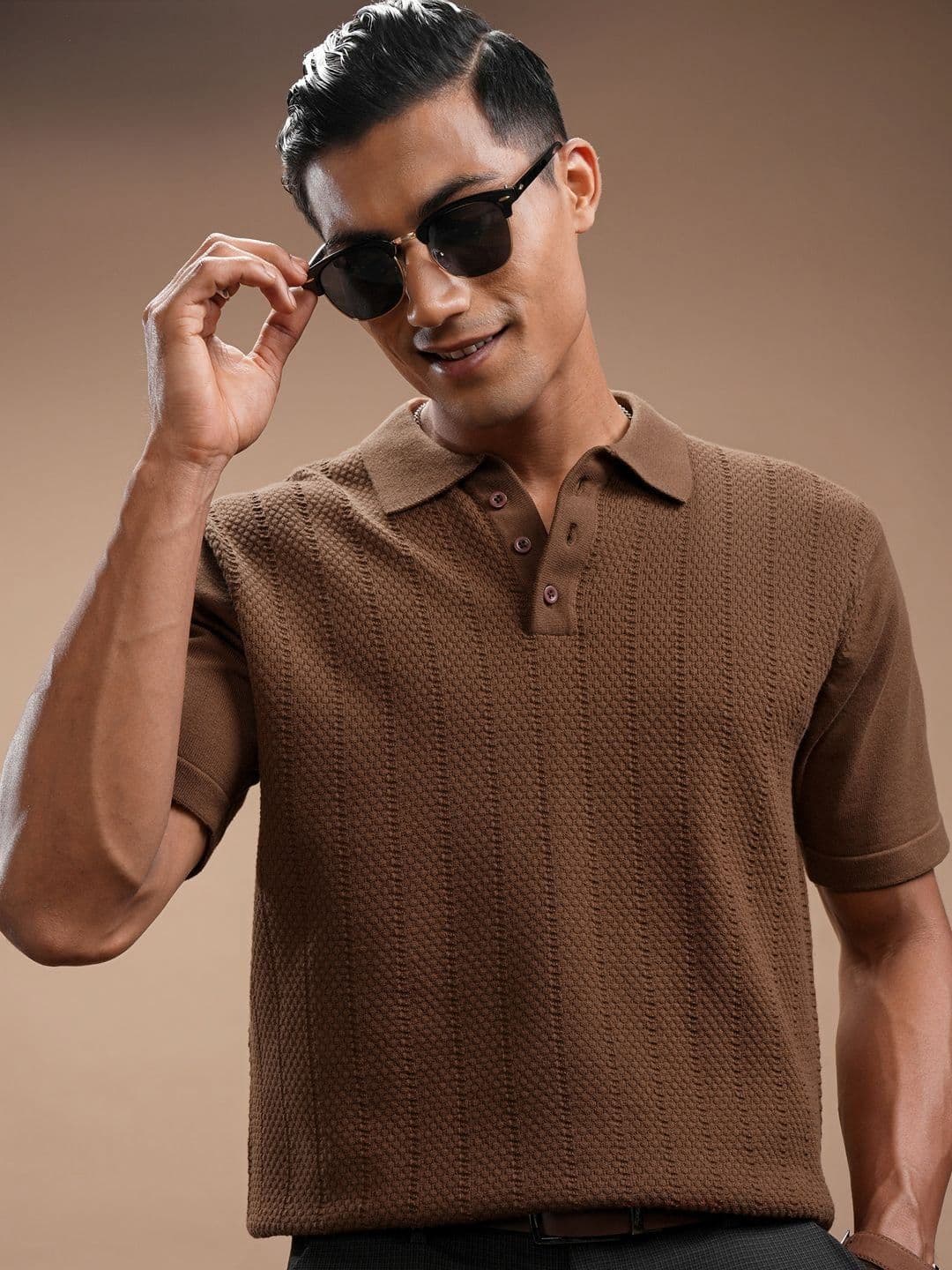 HIGHLANDER Men Polo Collar T-shirt - view 1