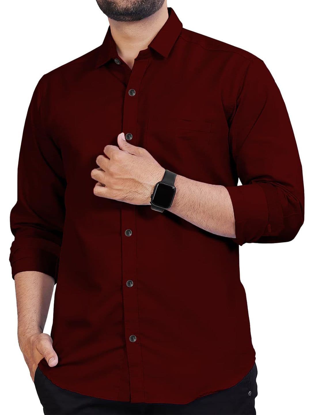 Vida Loca Men Slim Fit Opaque Casual Shirt - view 1