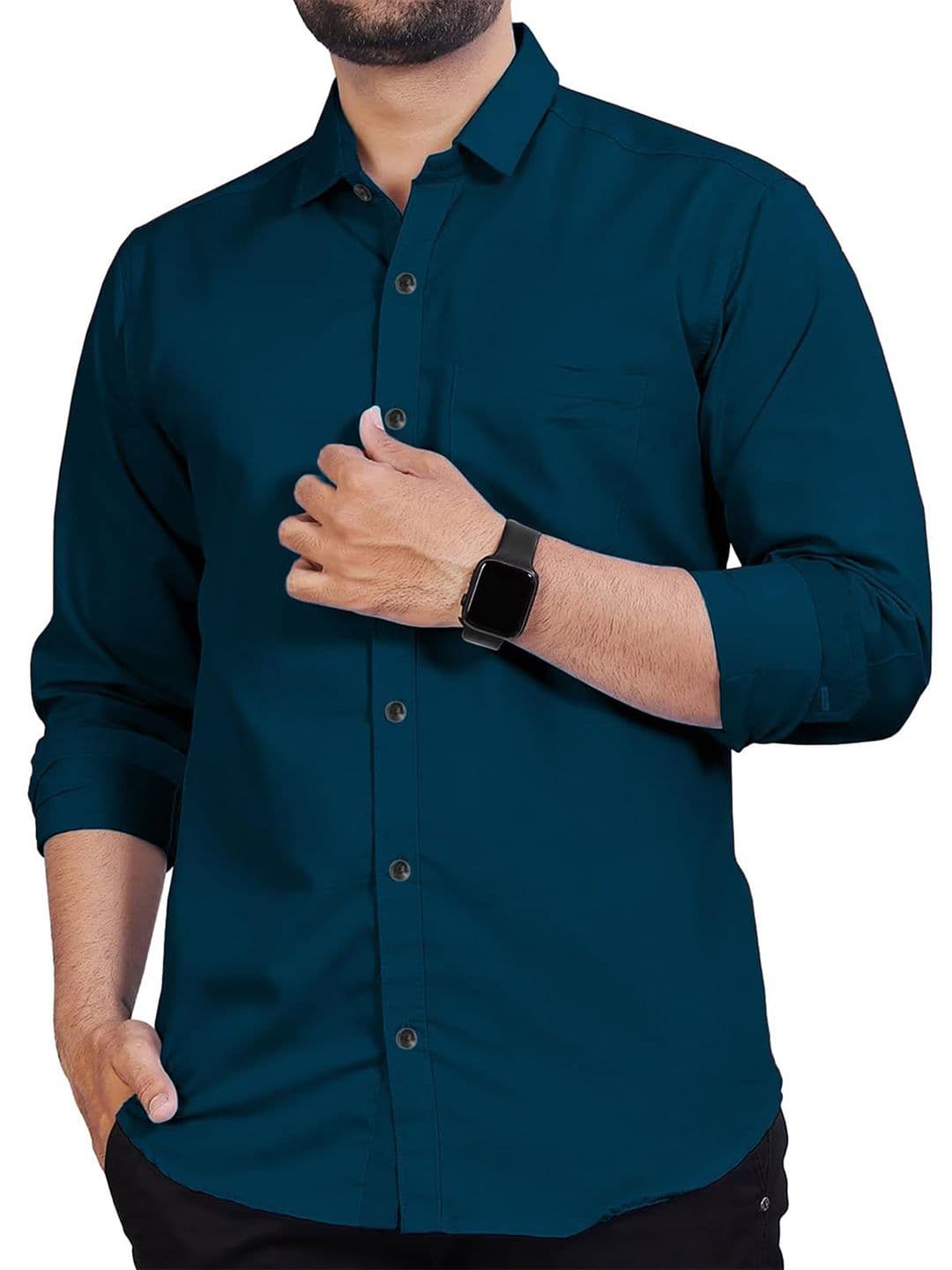 Vida Loca Men Slim Fit Opaque Casual Shirt - view 1