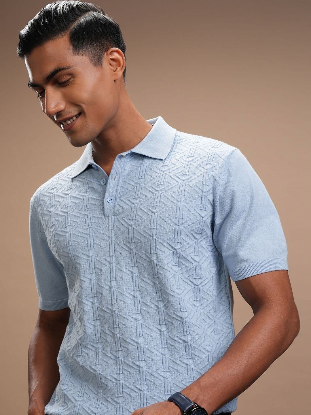 HIGHLANDER Men Polo Collar T-shirt - view 1