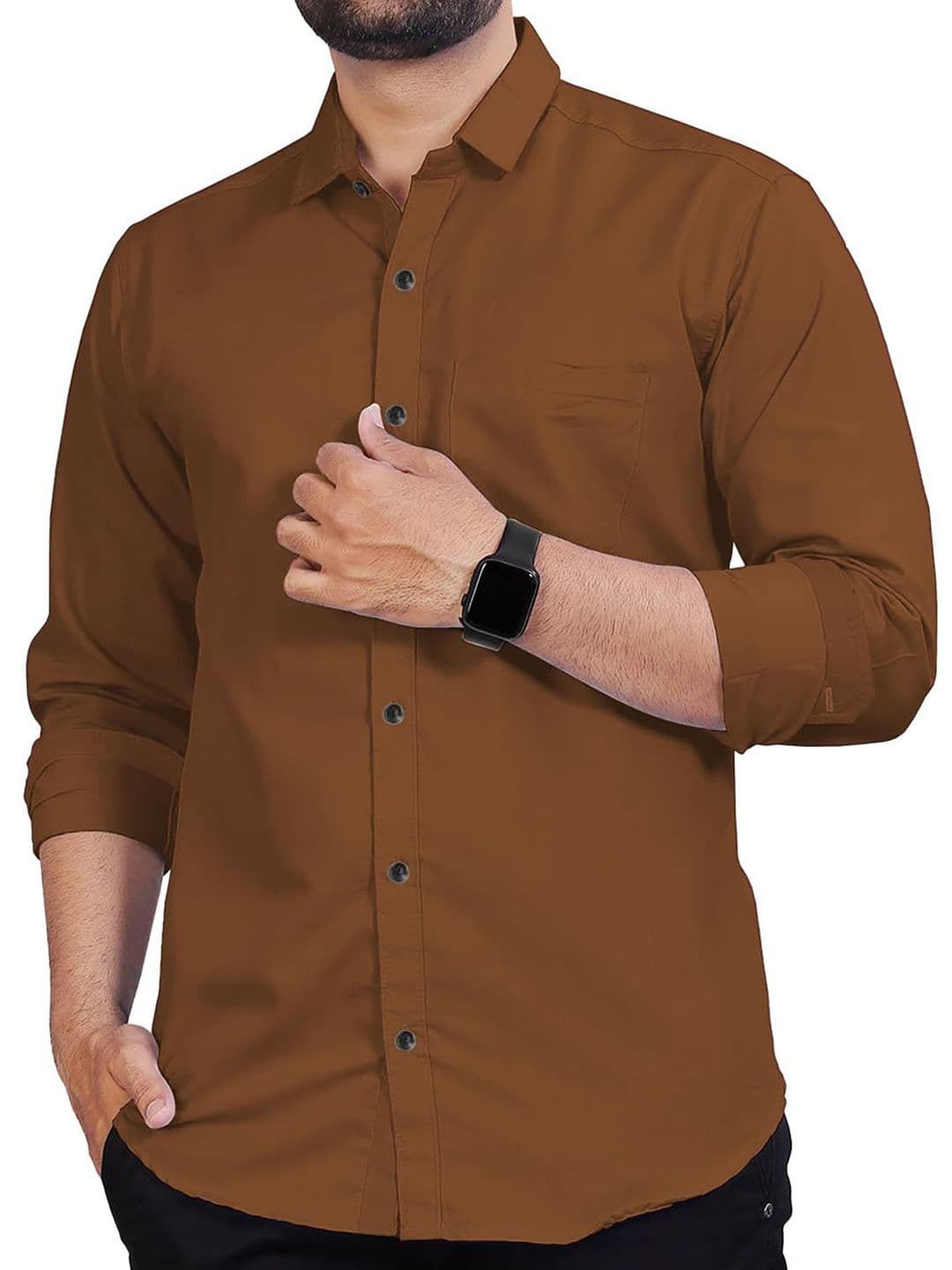Vida Loca Men Slim Fit Opaque Casual Shirt - view 1