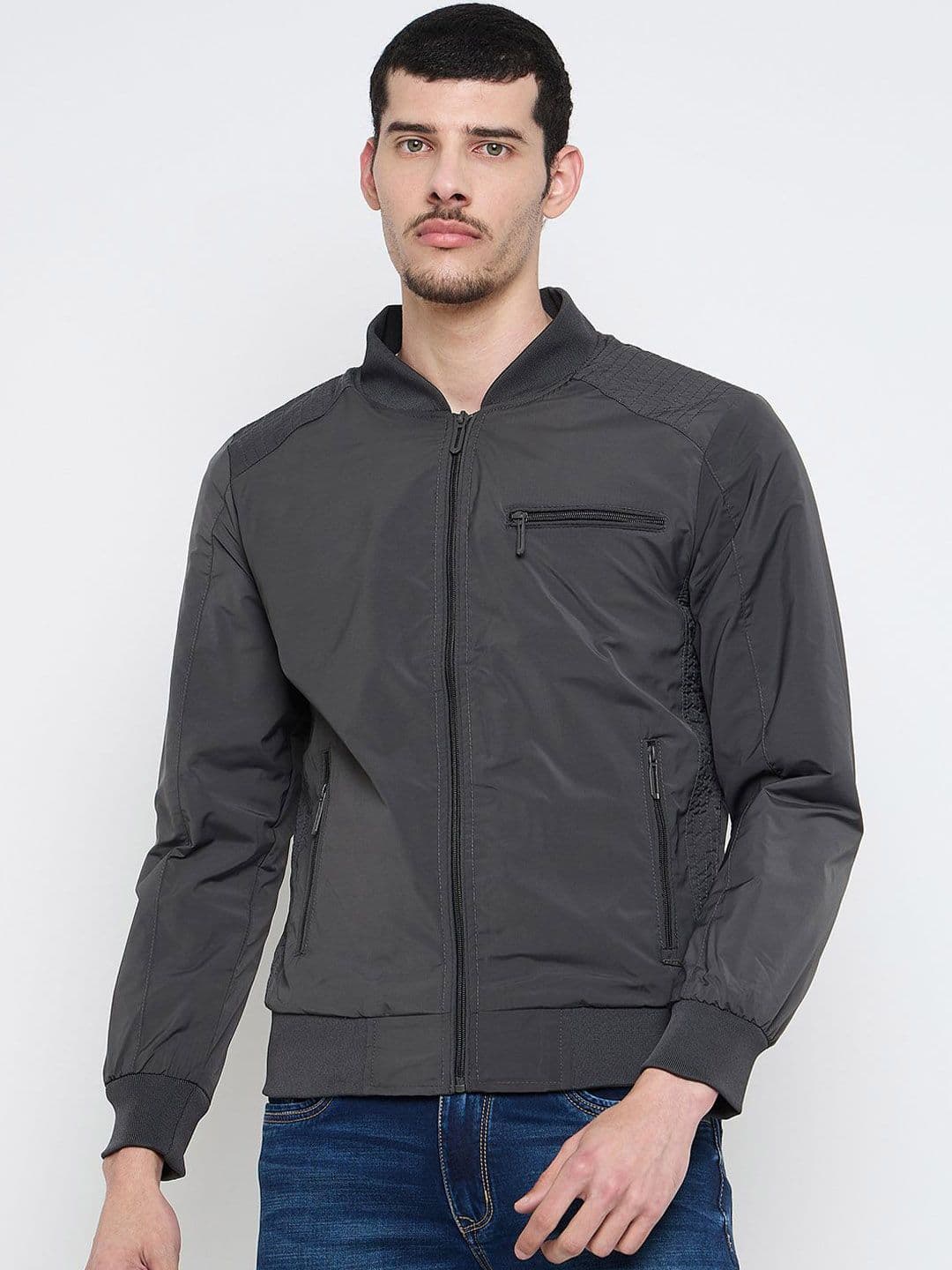 Duke Men Longline Bomber Jacket - view 1
