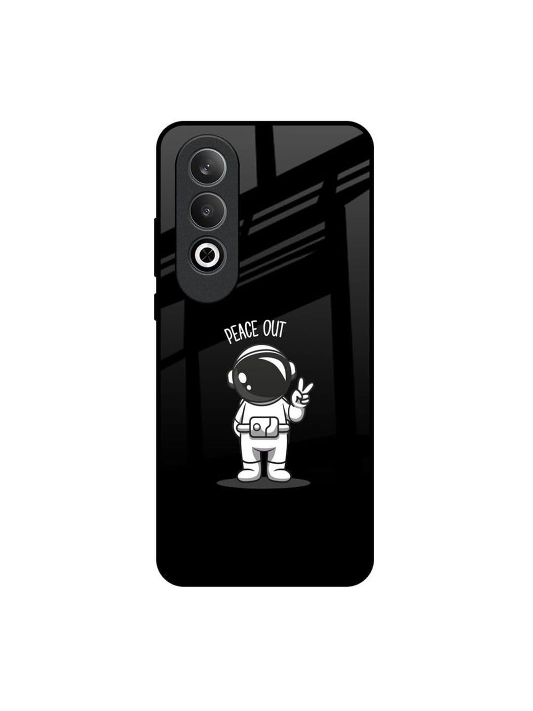 QRIOH Peace Out Astro Real OnePlus Nord CE4 5G Impact Resistant Back Case - view 1
