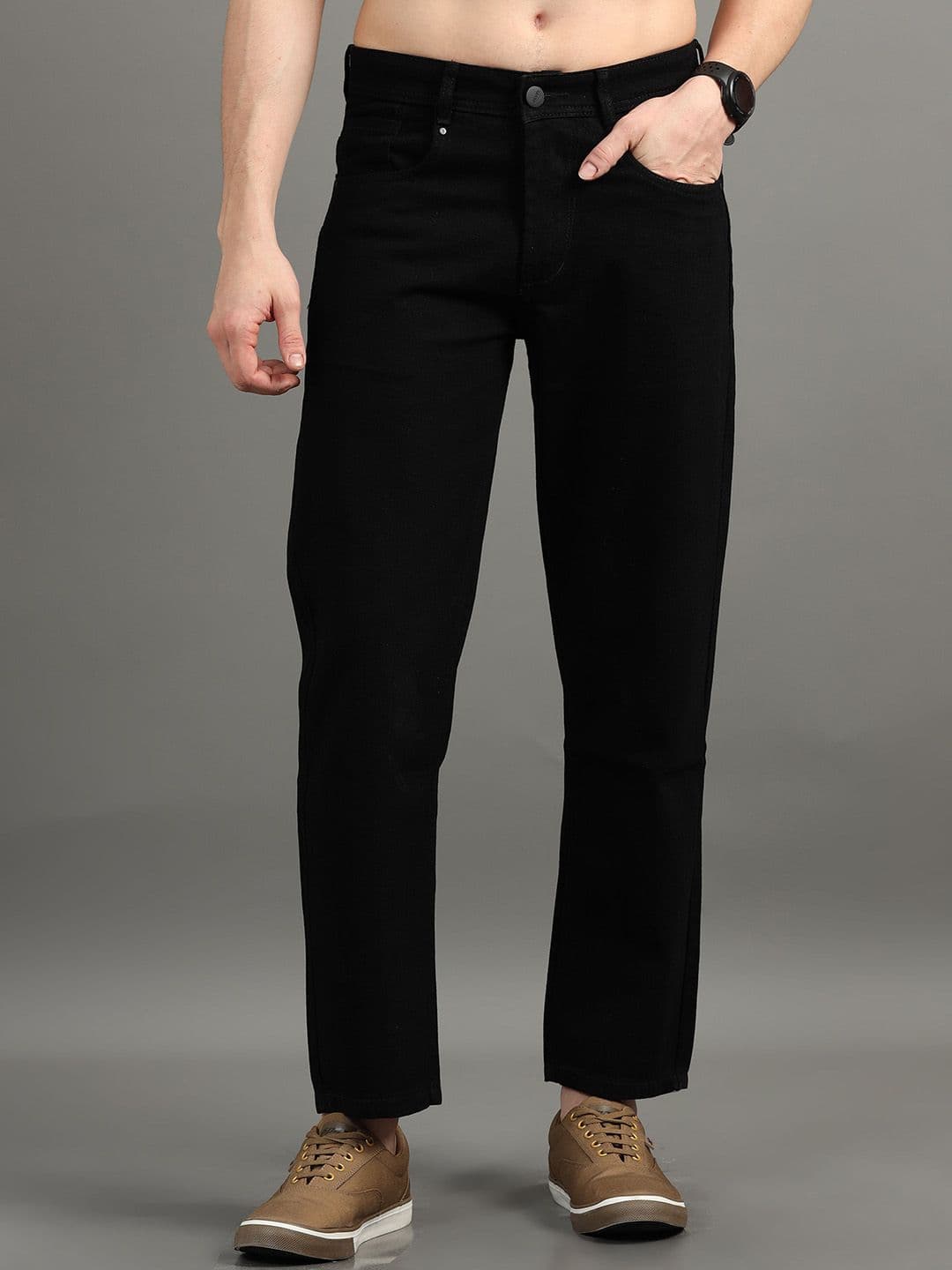Kolor Fusion Men Mid-Rise Loose Jeans - view 1