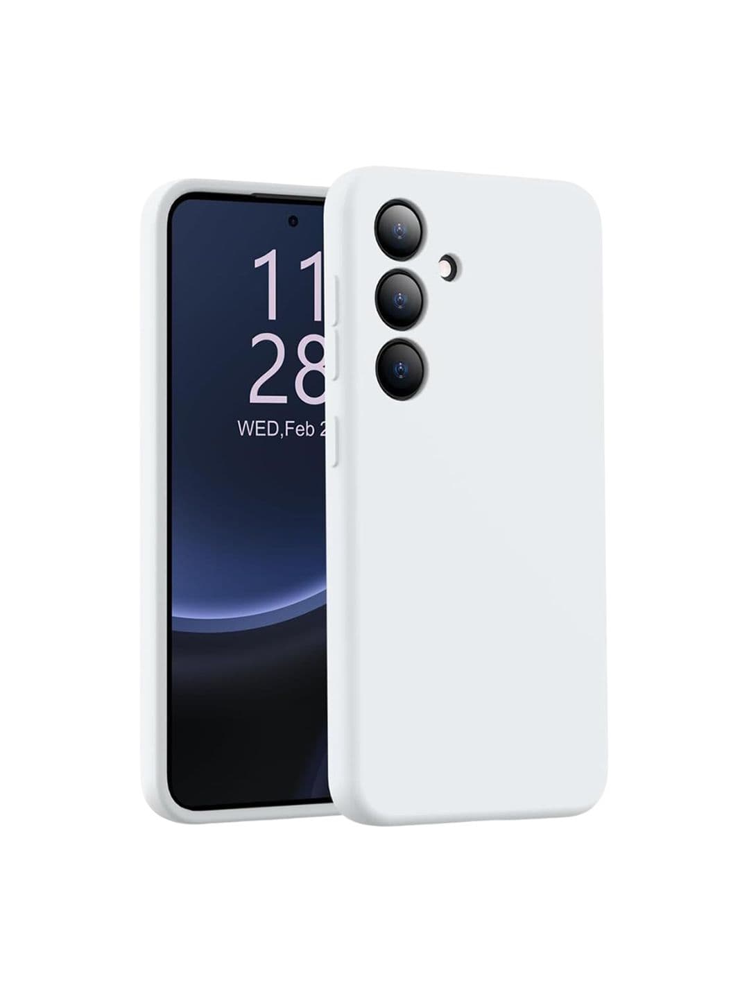 LIRAMARK Solid Samsung Galaxy S24 5G Impact Resistant Back Case - view 1