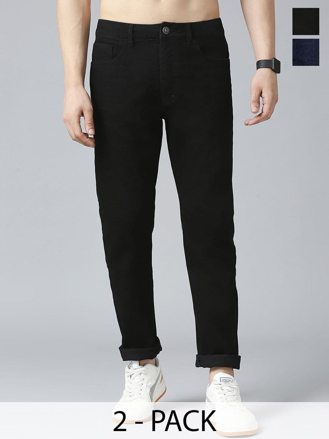 CLUBROCKS Men Slash Knee Stretchable Jeans - view 1