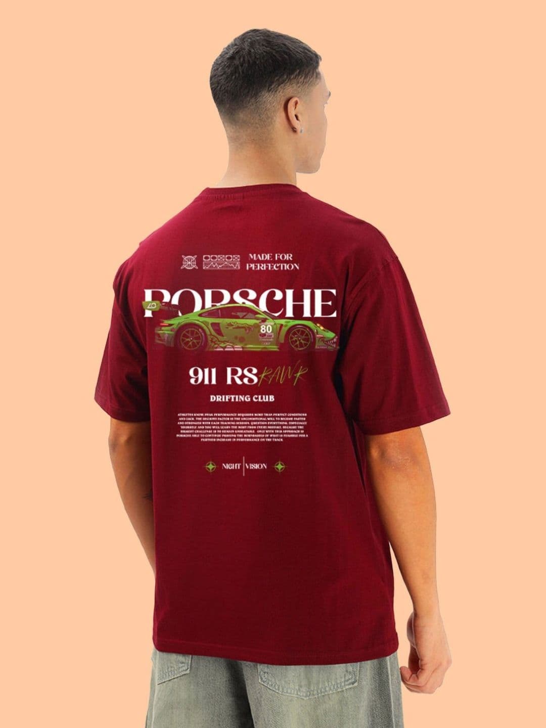BDSQUARE Men Printed Extended Sleeves T-shirt - view 1