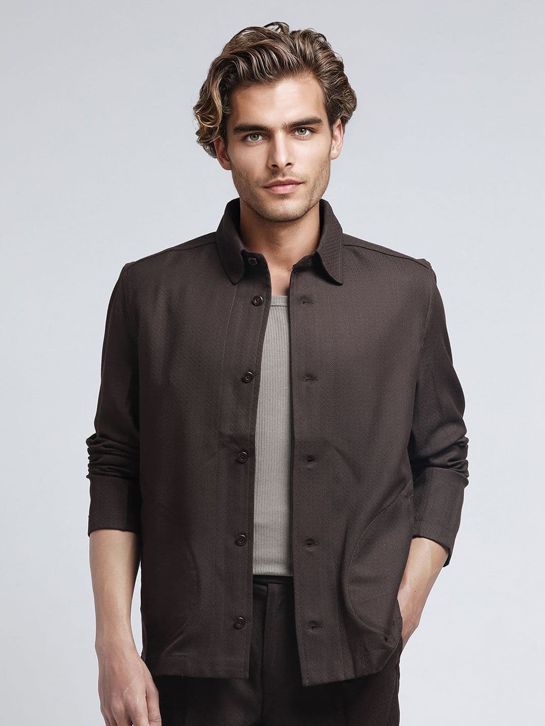 RARE RABBIT Men Solid Tailored Jacket - view 1