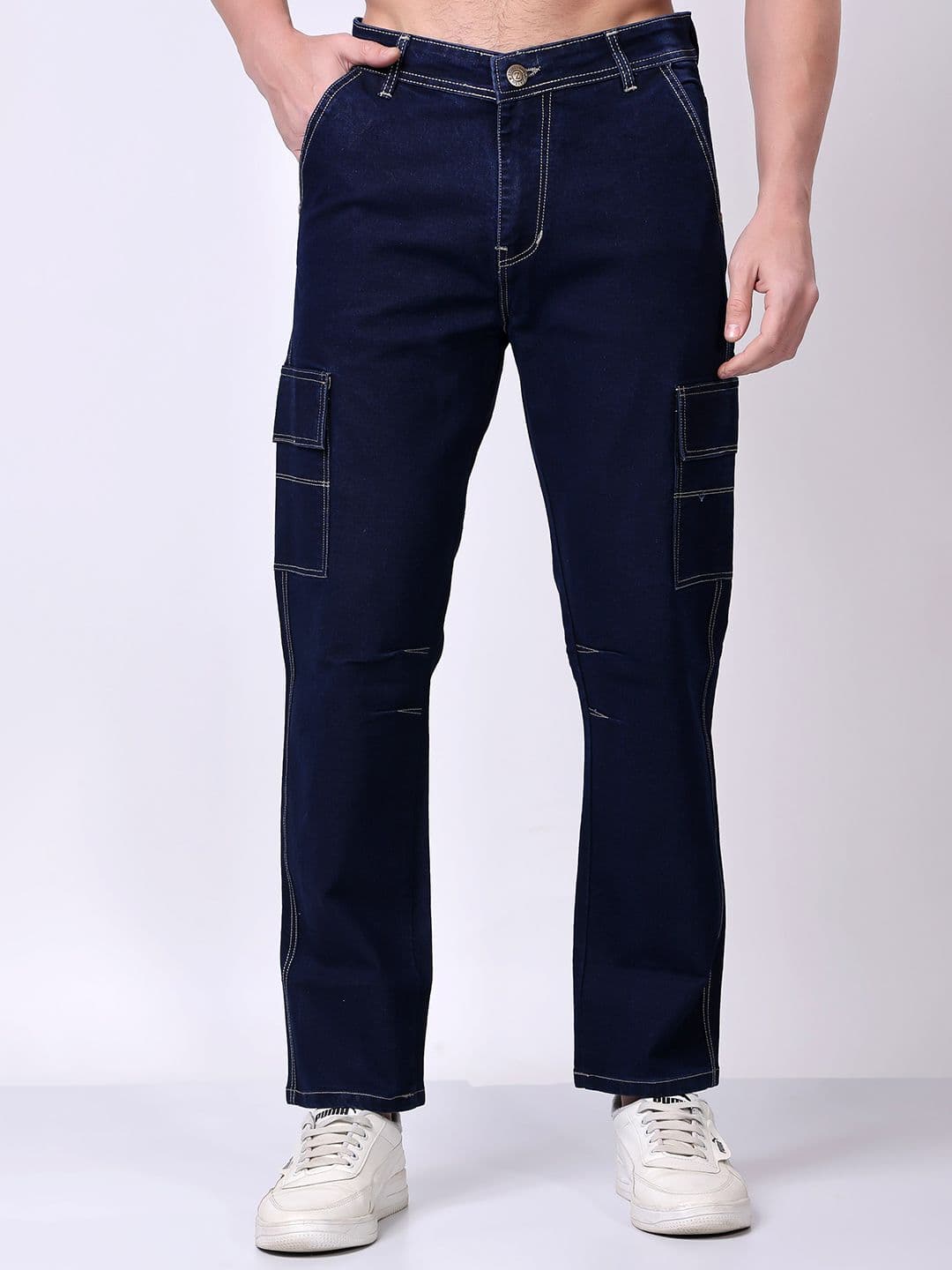 ZAYSH Men Mildly Distressed Stretchable Jeans - view 1