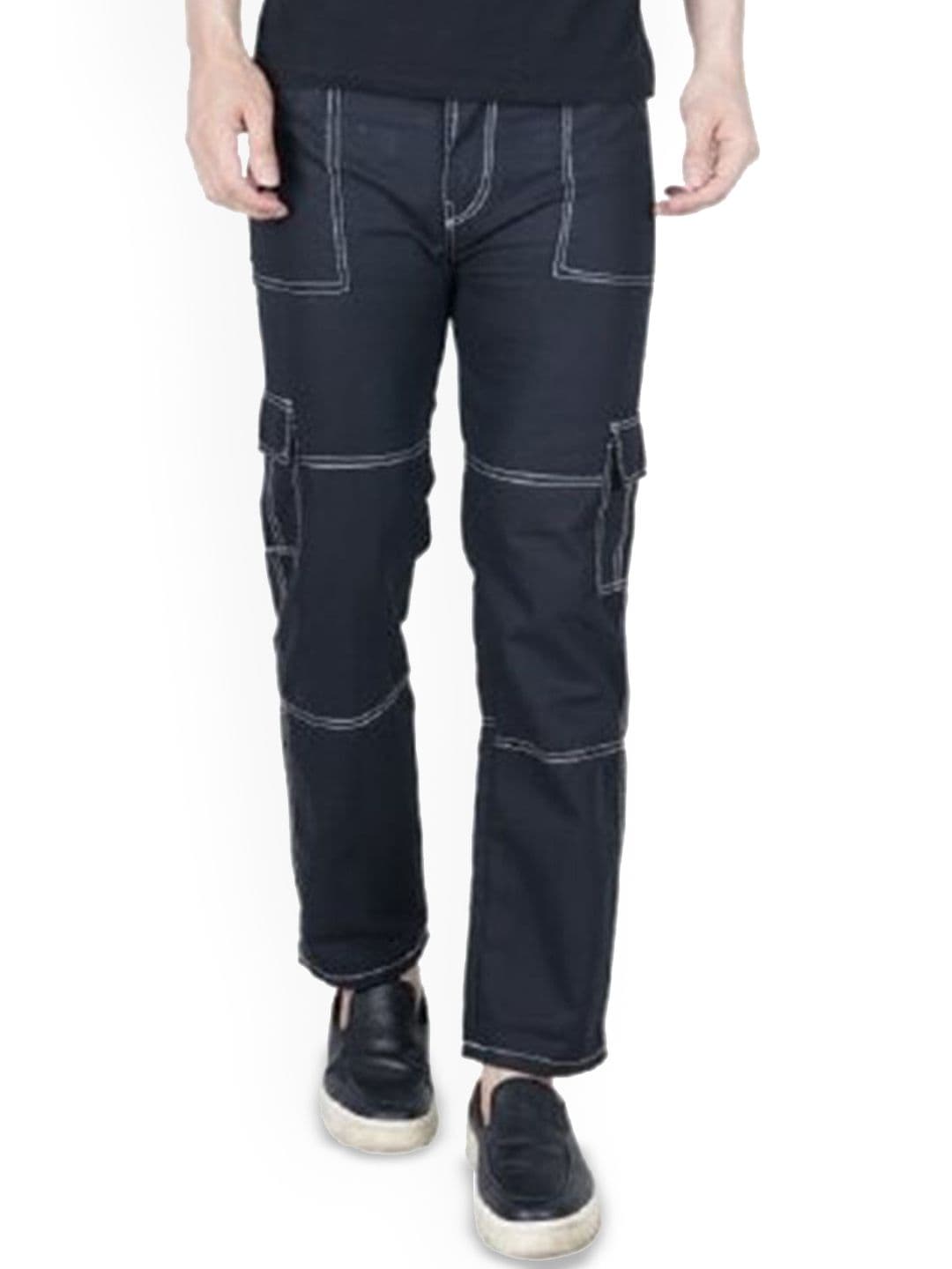 LINARIA Men Classic Mid-Rise Straight Fit Clean Look Jeans - view 1