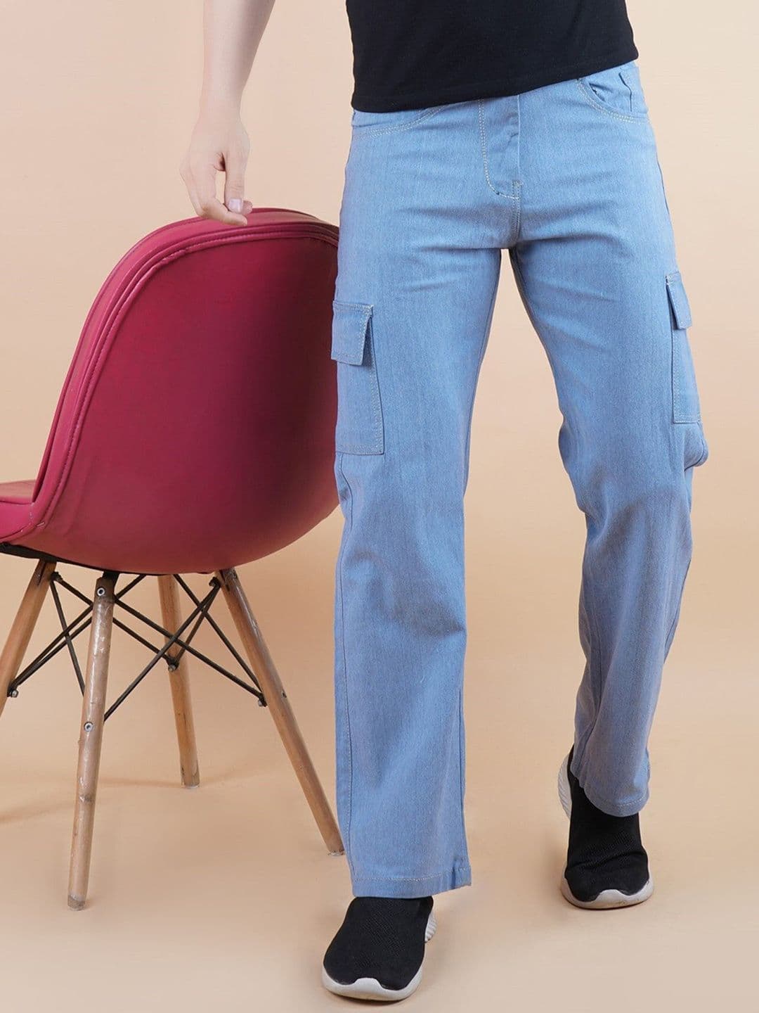 LINARIA Men Classic Cotton Regular Fit Jeans - view 1