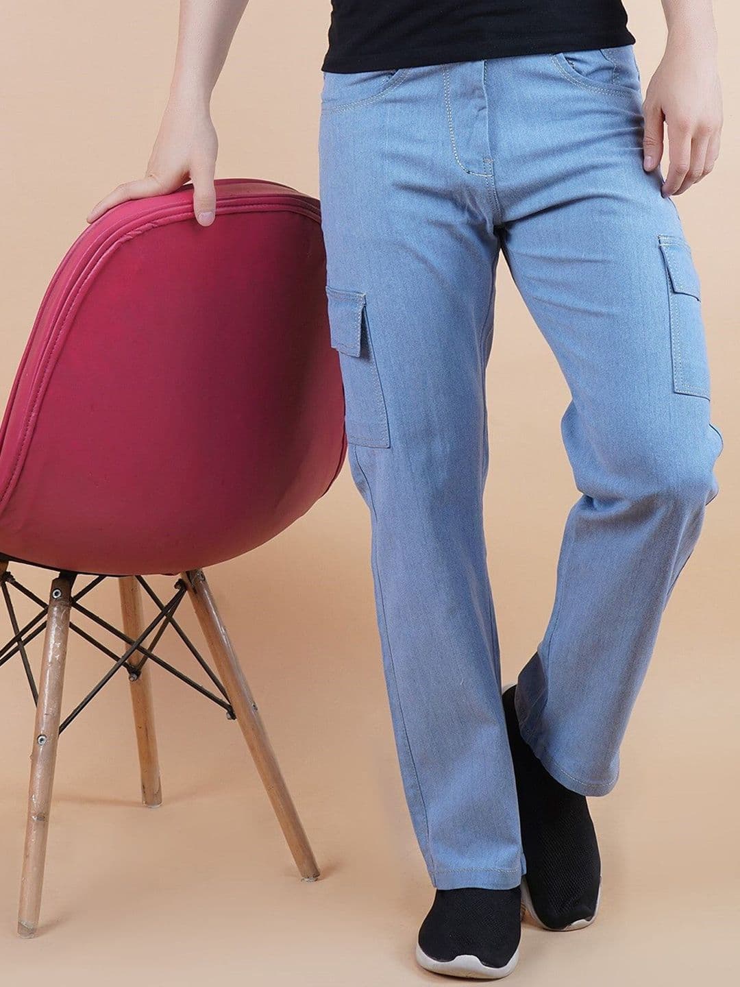 LINARIA Men Classic Mildly Distressed Jeans - view 1