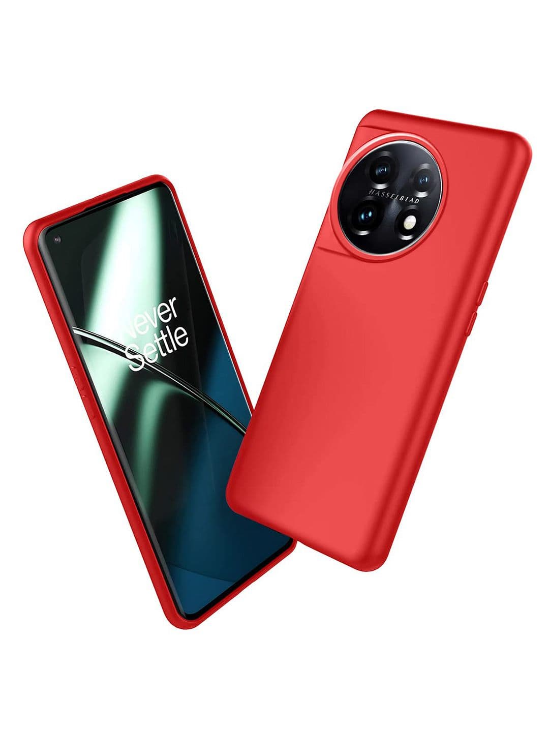 LIRAMARK Solid OnePlus 11 5G Back Case - view 1