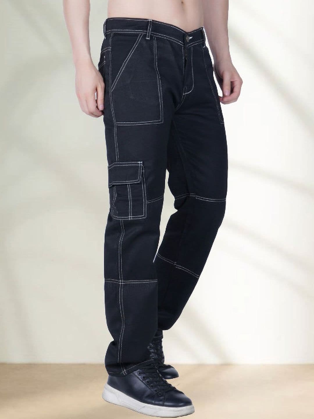LINARIA Men Cotton Regular Fit Jeans - view 1