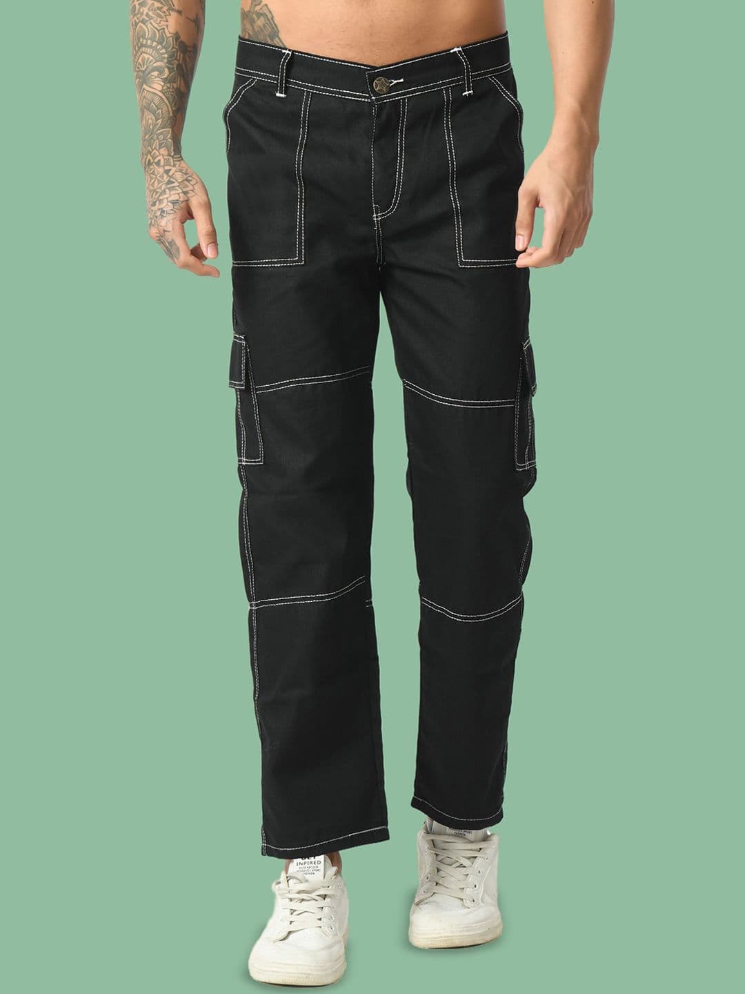 LINARIA Men Classic Tapered Fit Jeans - view 1
