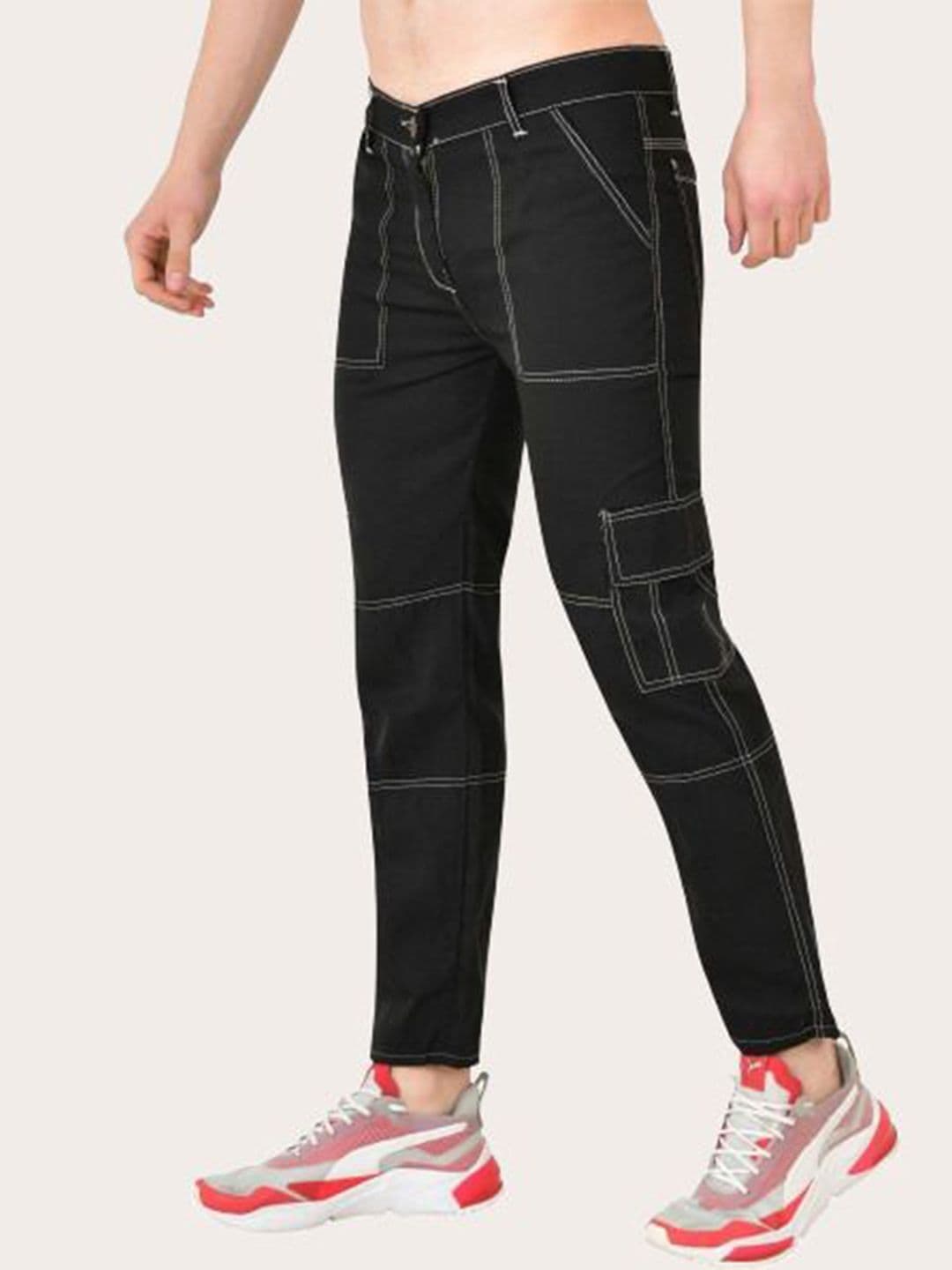 LINARIA Men Classic Slim Fit Low Clean Look Jeans - view 1
