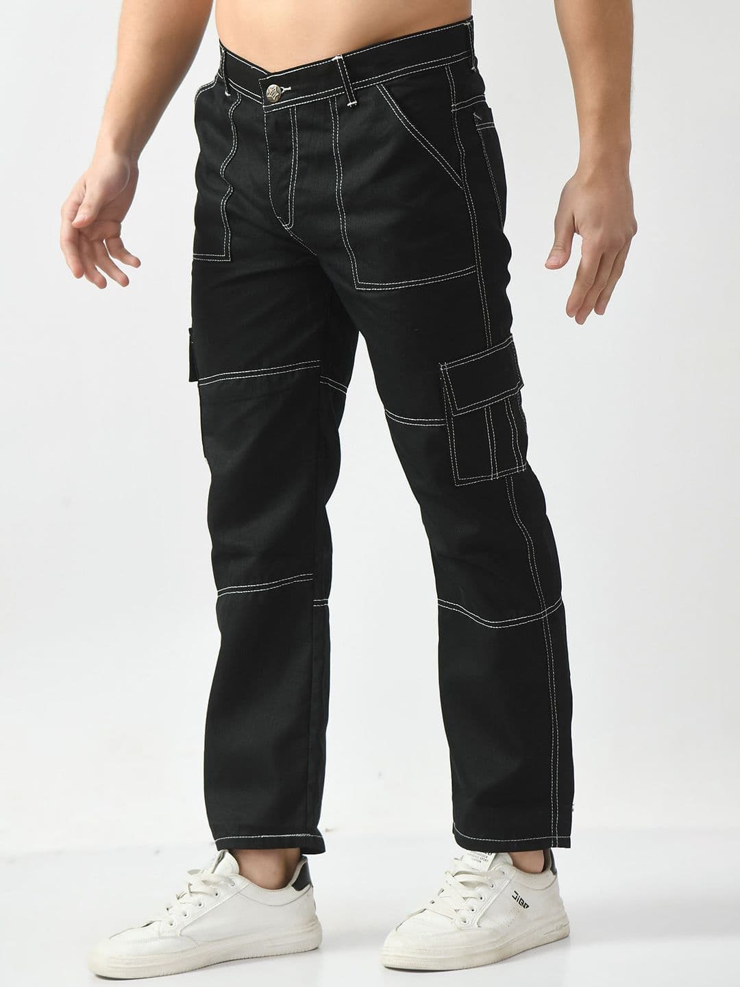 LINARIA Men Classic Regular Fit Mid-Rise Jeans - view 1