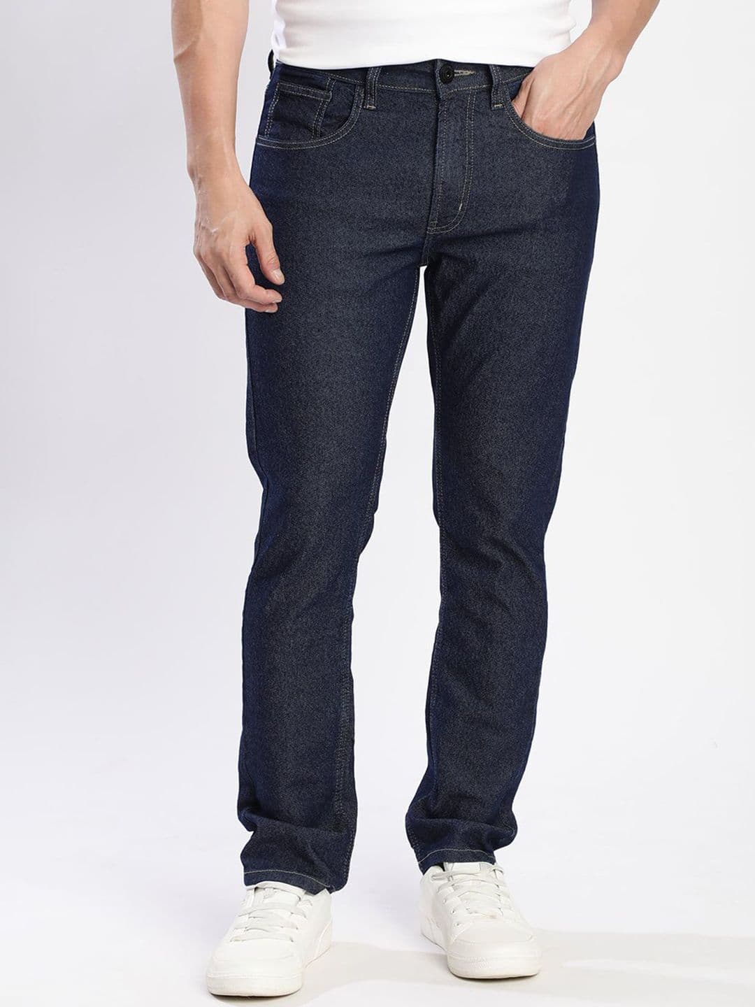 The Roadster Lifestyle Co Men Slim Fit Stretchable Jeans - view 1
