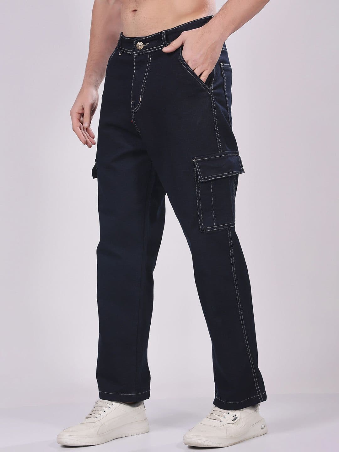 EDITLOOK Men Loose Mid-Rise Jeans - view 1