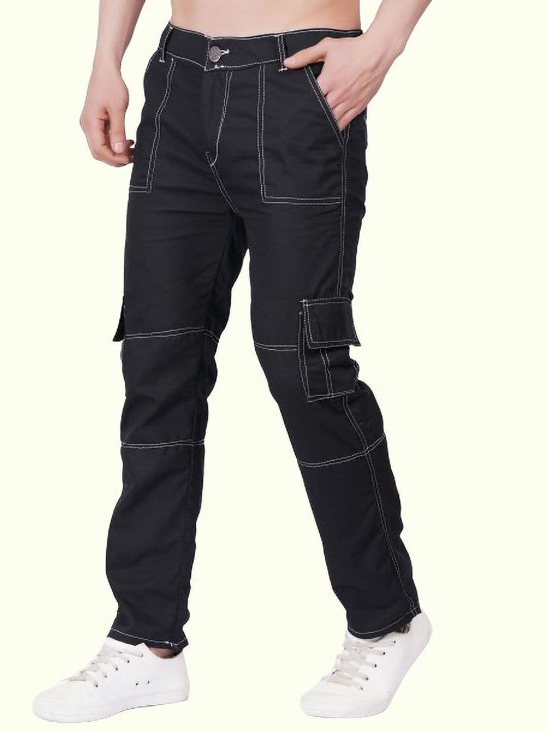 LINARIA Men Classic Cotton Slim Fit Jeans - view 1