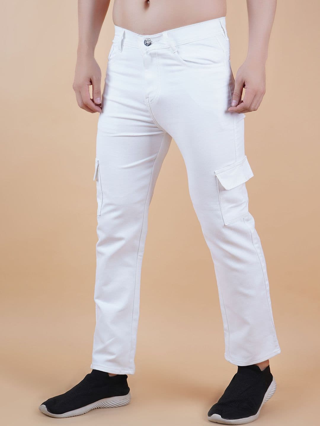LINARIA Men Classic Jogger Clean Look Stretchable Jeans - view 1