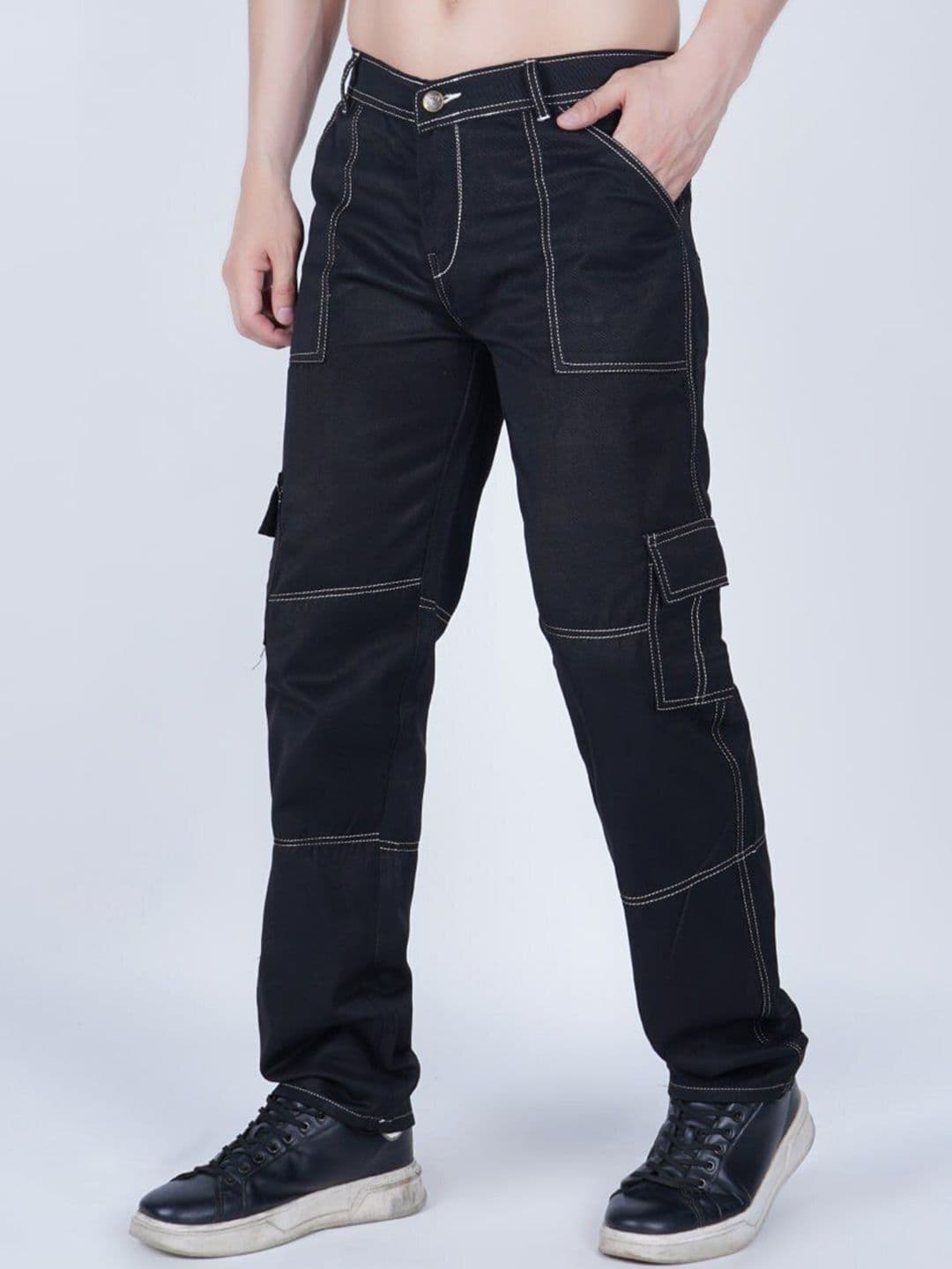 LINARIA Men Classic Regular Fit Cotton Cargo Styles Jeans - view 1
