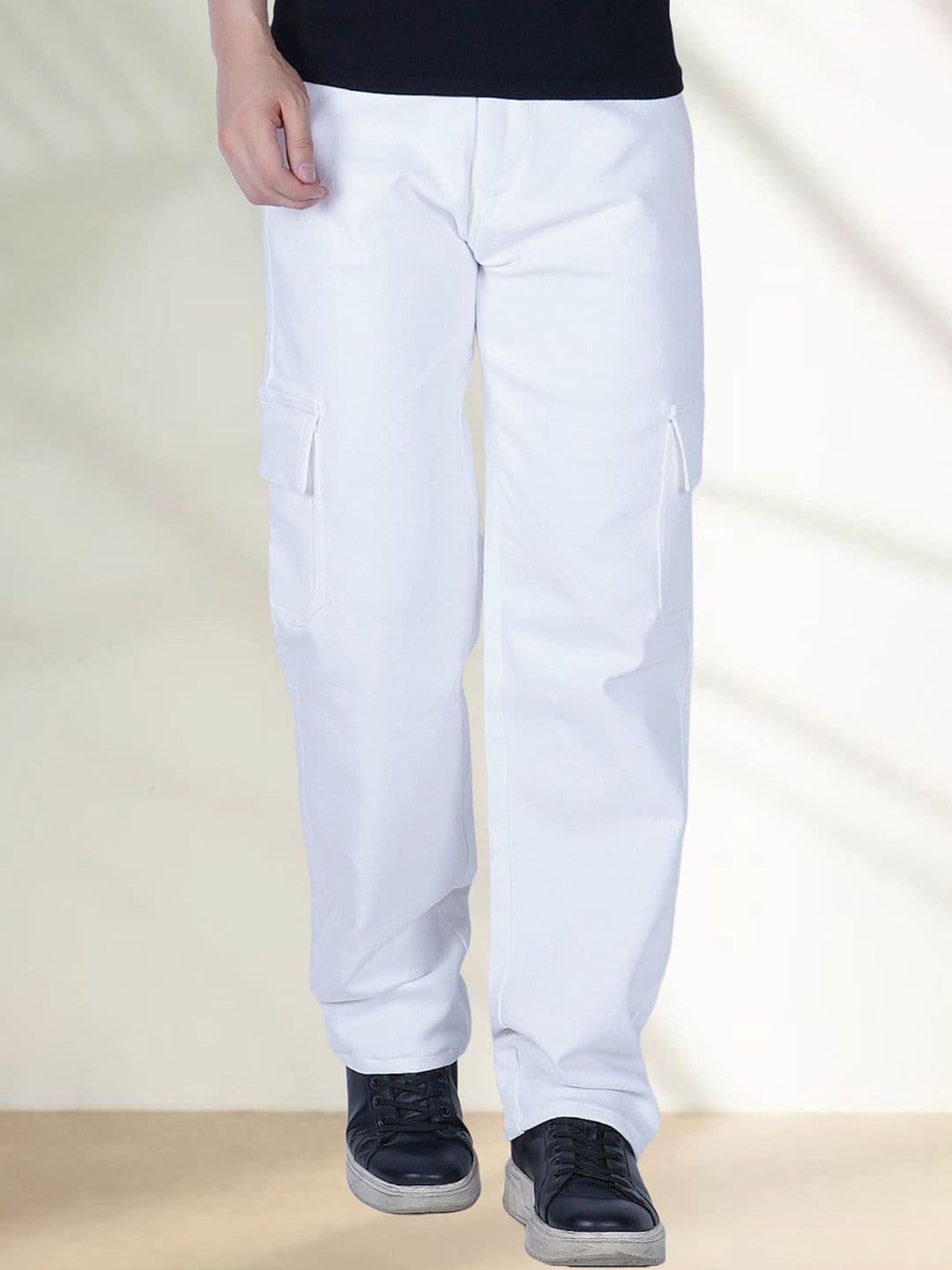 LINARIA Men Classic Relaxed Fit Stretchable Mid-Rise Jeans - view 1