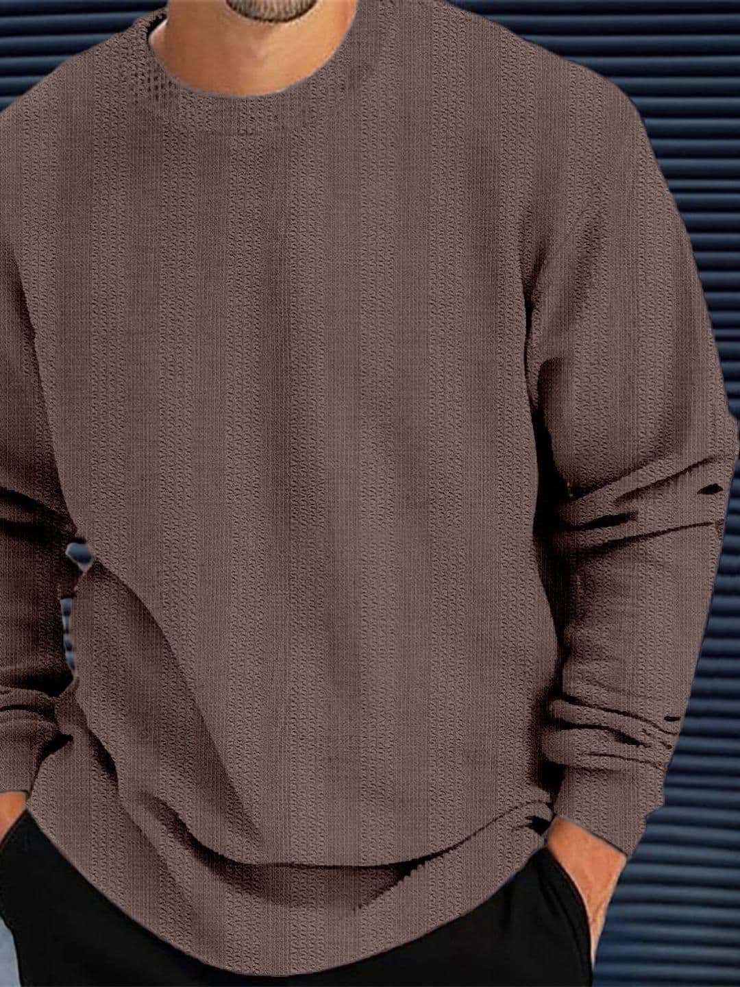 Force Men Striped High Neck Pockets T-shirt - view 1