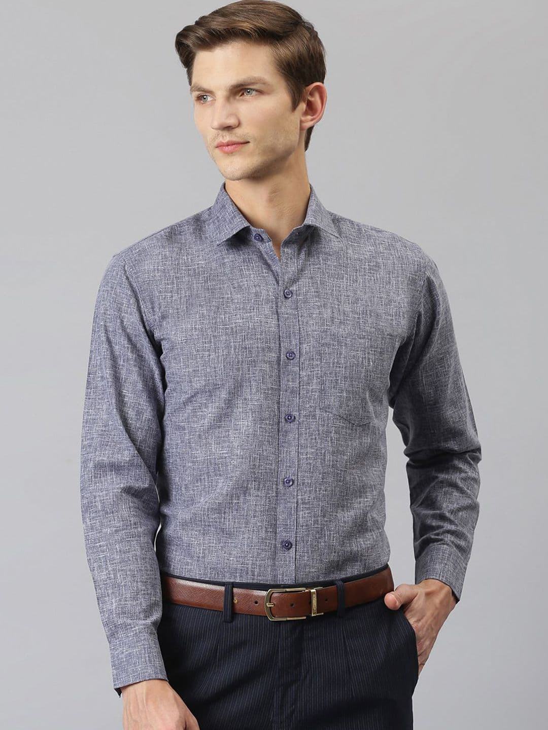 ACCOX Men Comfort Opaque Formal Shirt - view 1