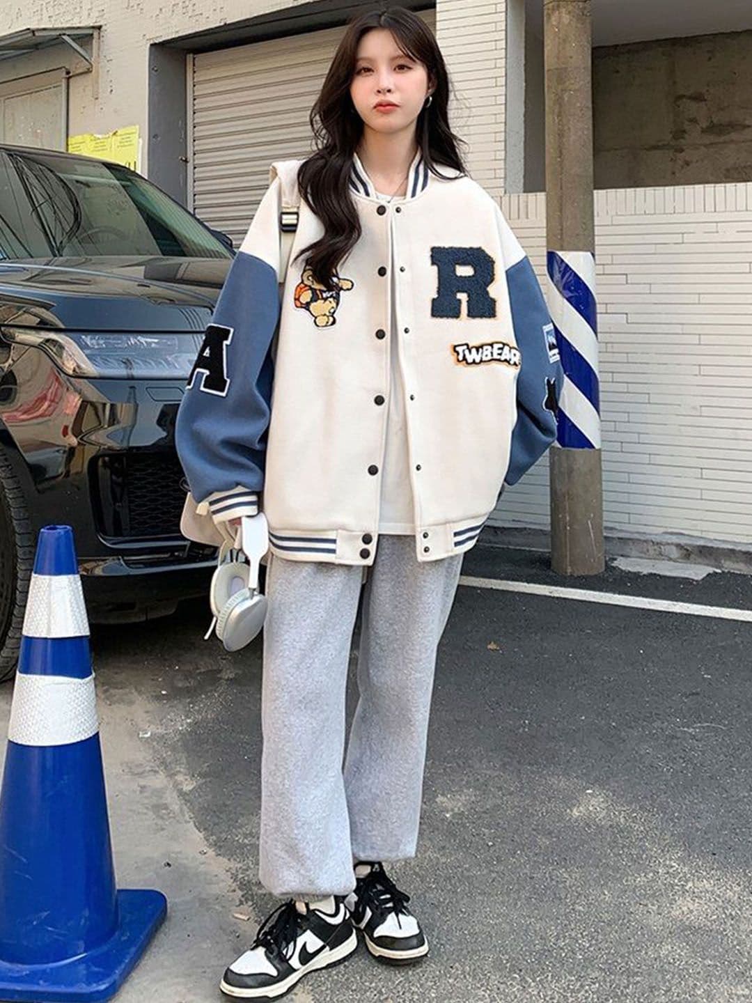 The Roadster Lifestyle Co Printed Mock Collar Jacket - view 1