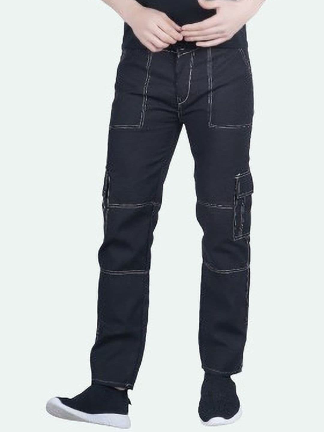 LINARIA Men Classic Slim Fit Slash Knee Jeans - view 1