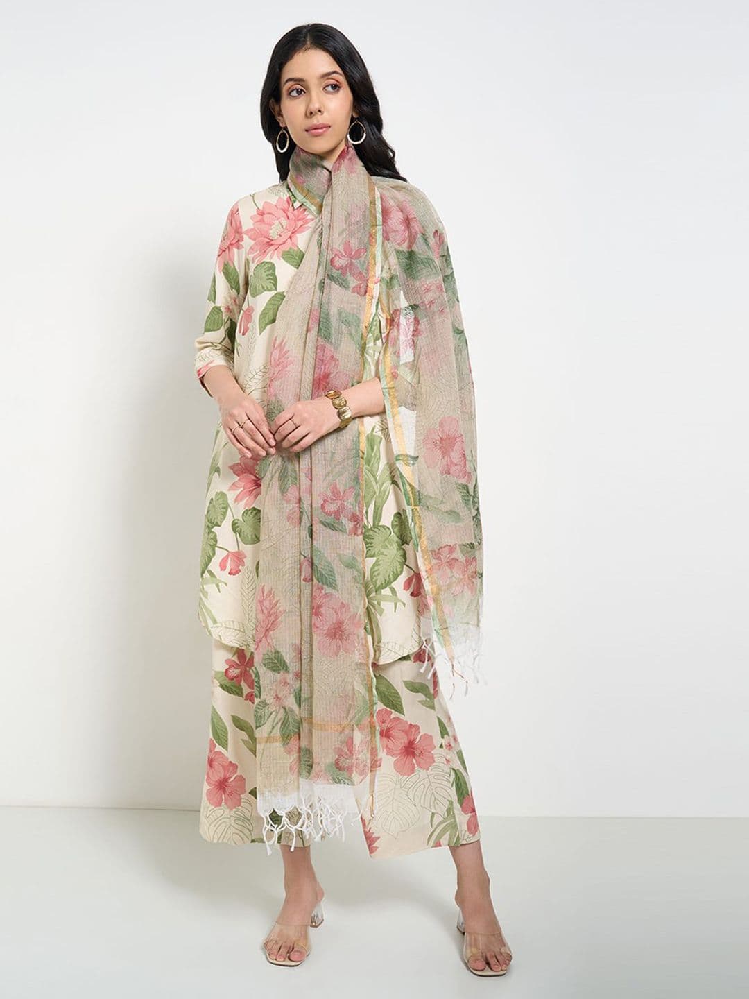 RANGMANCH BY PANTALOONS Printed Dupatta - view 1
