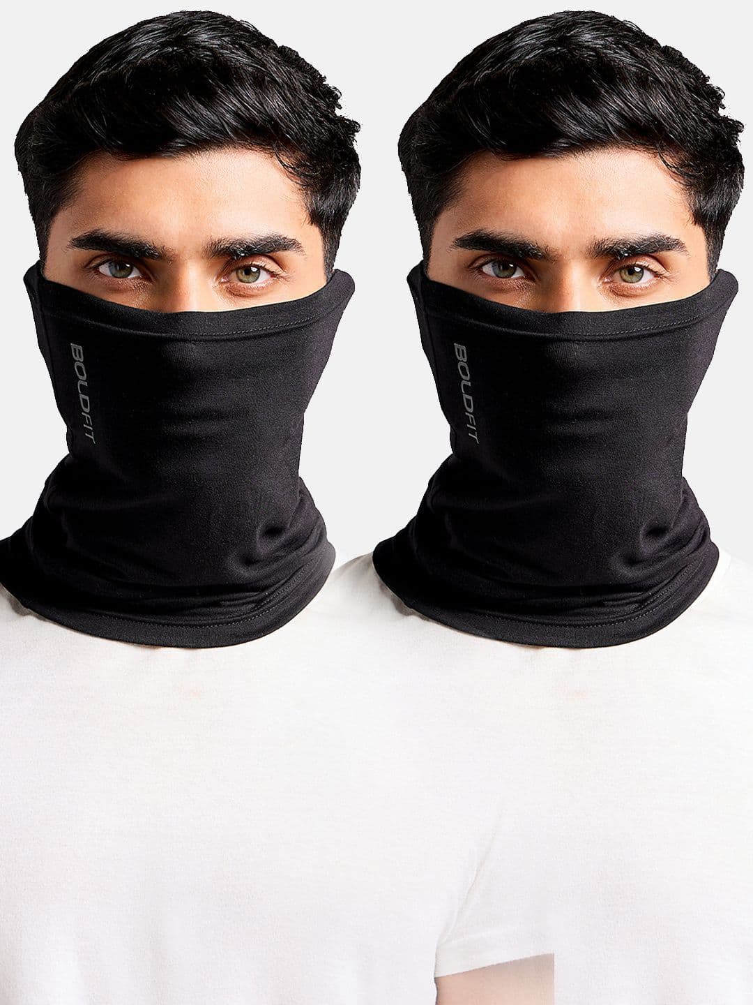BOLDFIT Unisex Banadana Black Pack of 2 - view 1