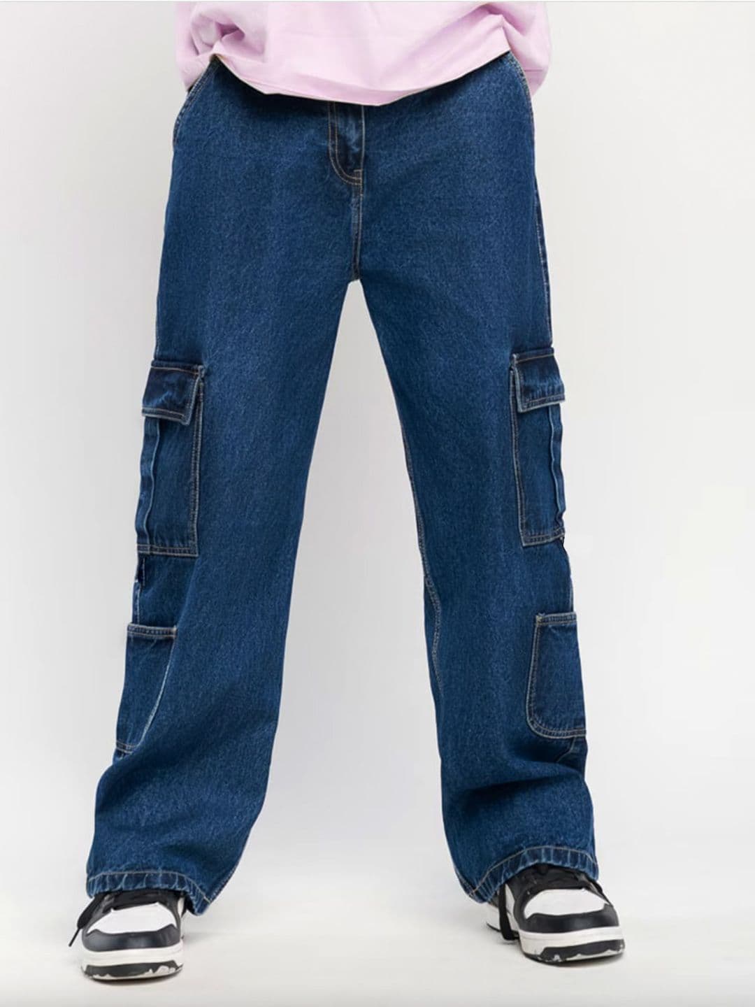 MASTERLY WEFT Men Super Low Distress Light Fade Stretchable Jeans - view 1