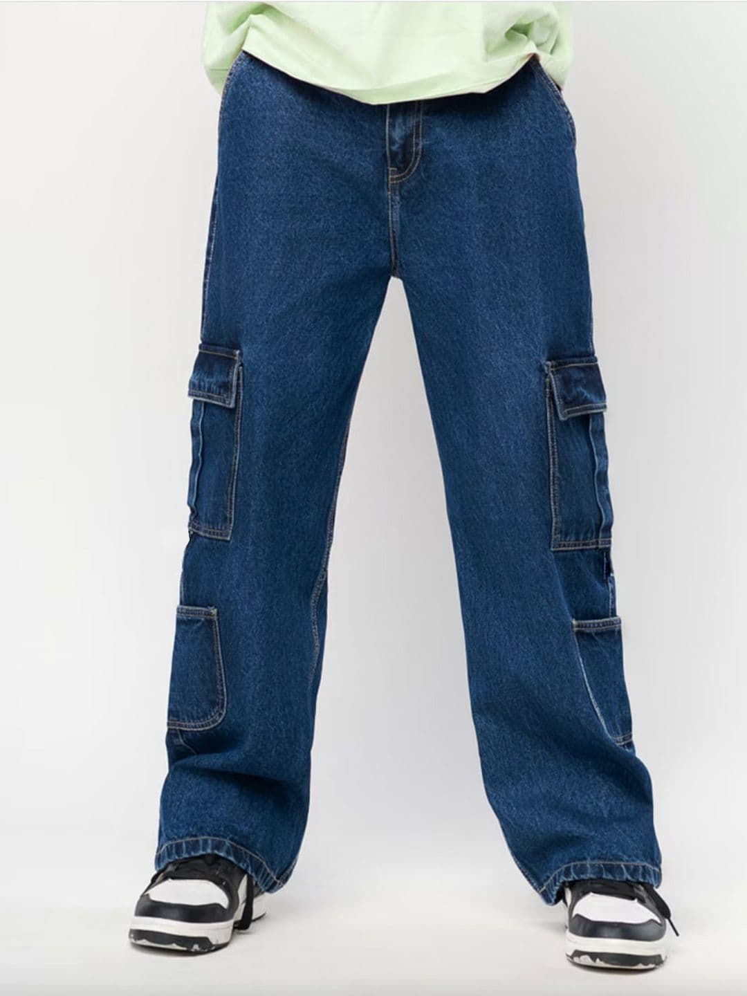 MASTERLY WEFT Men Super Low Distress Stretchable Jeans - view 1