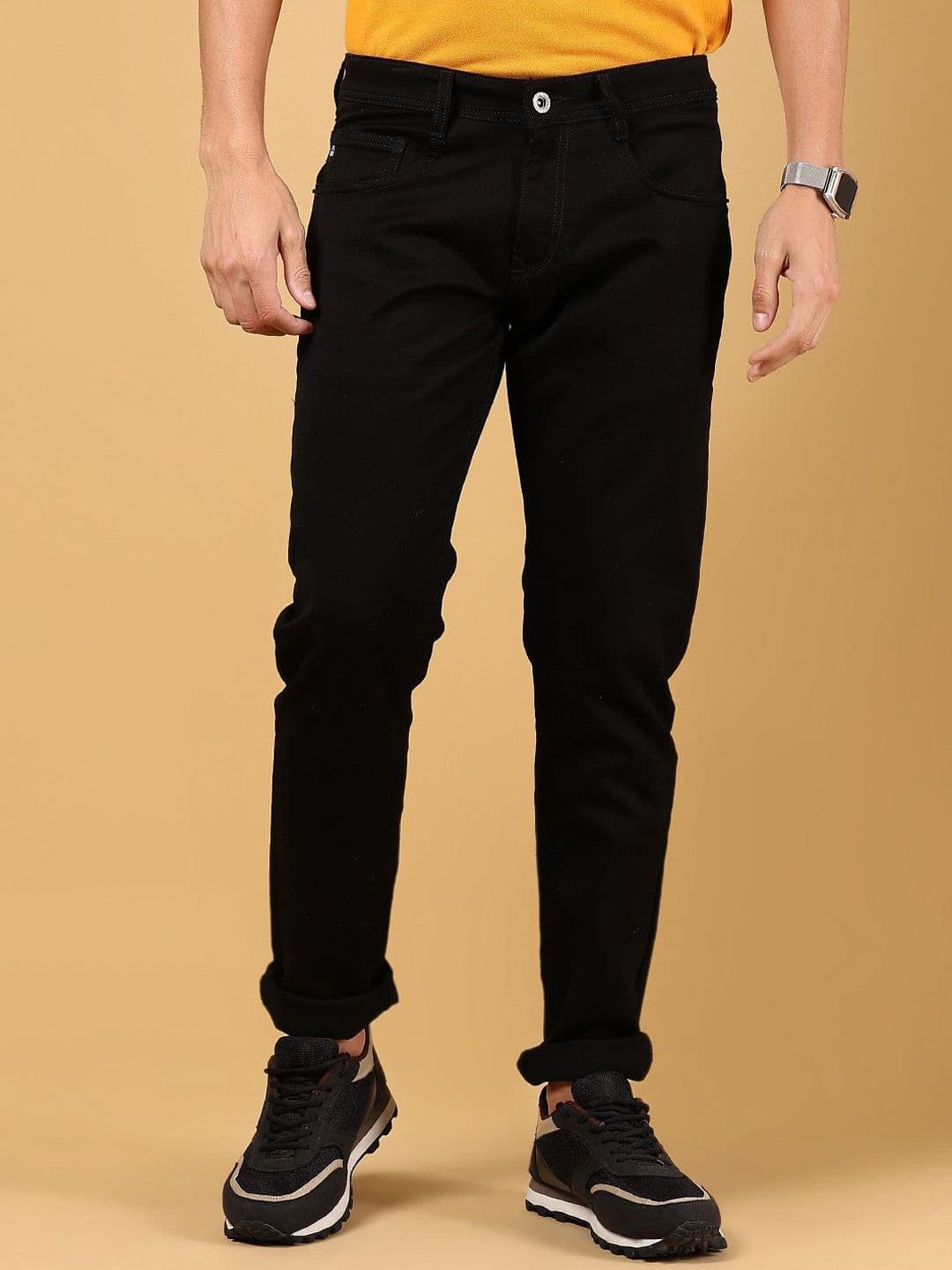 V-Mart Men Low-Rise Regular Fit Denim Jeans - view 1
