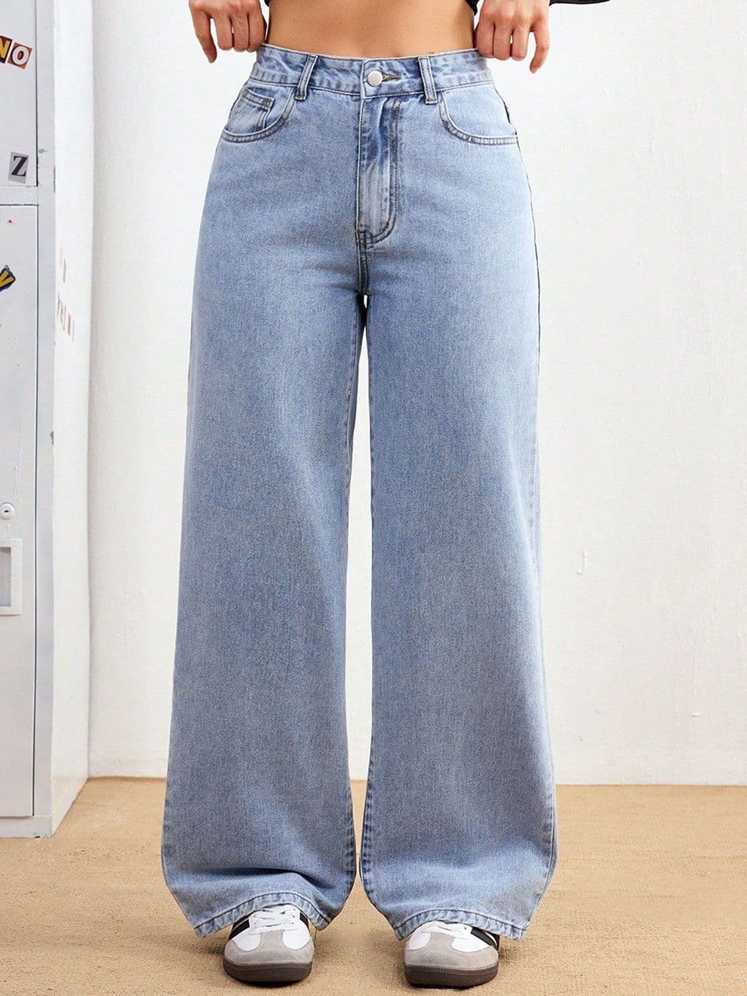 Aadvi Fashion Women Jean Baggy High-Rise Clean Look Stretchable Jeans - view 1