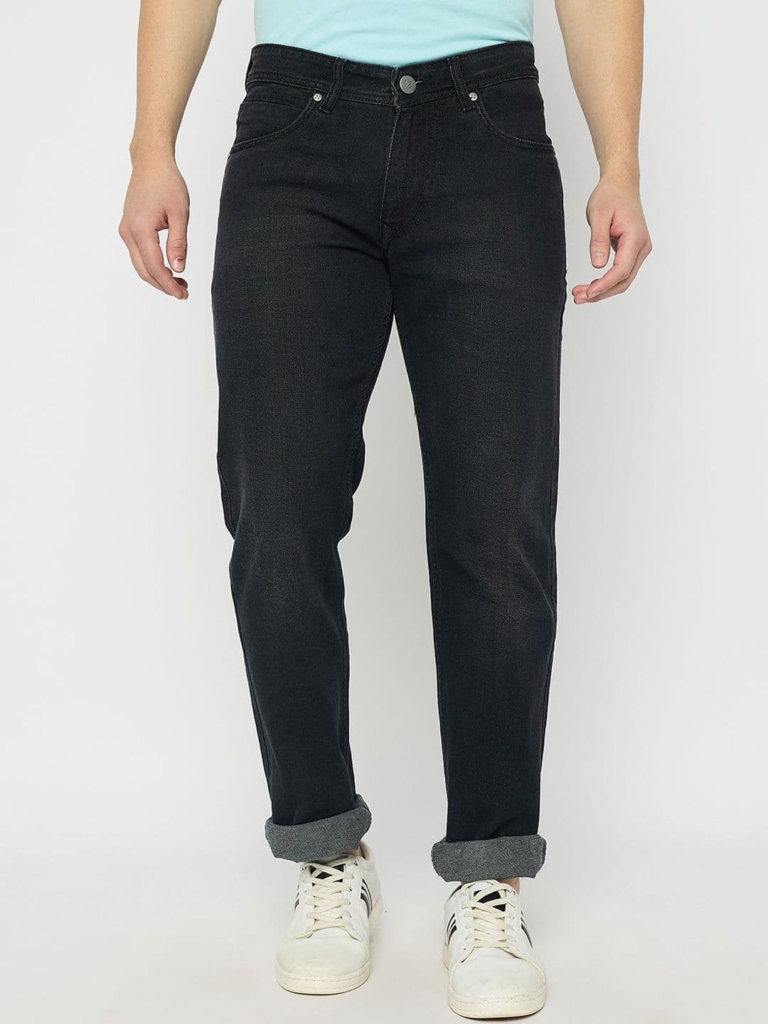 Duke Men Regular Fit Mid-Rise Stretchable jeans - view 1