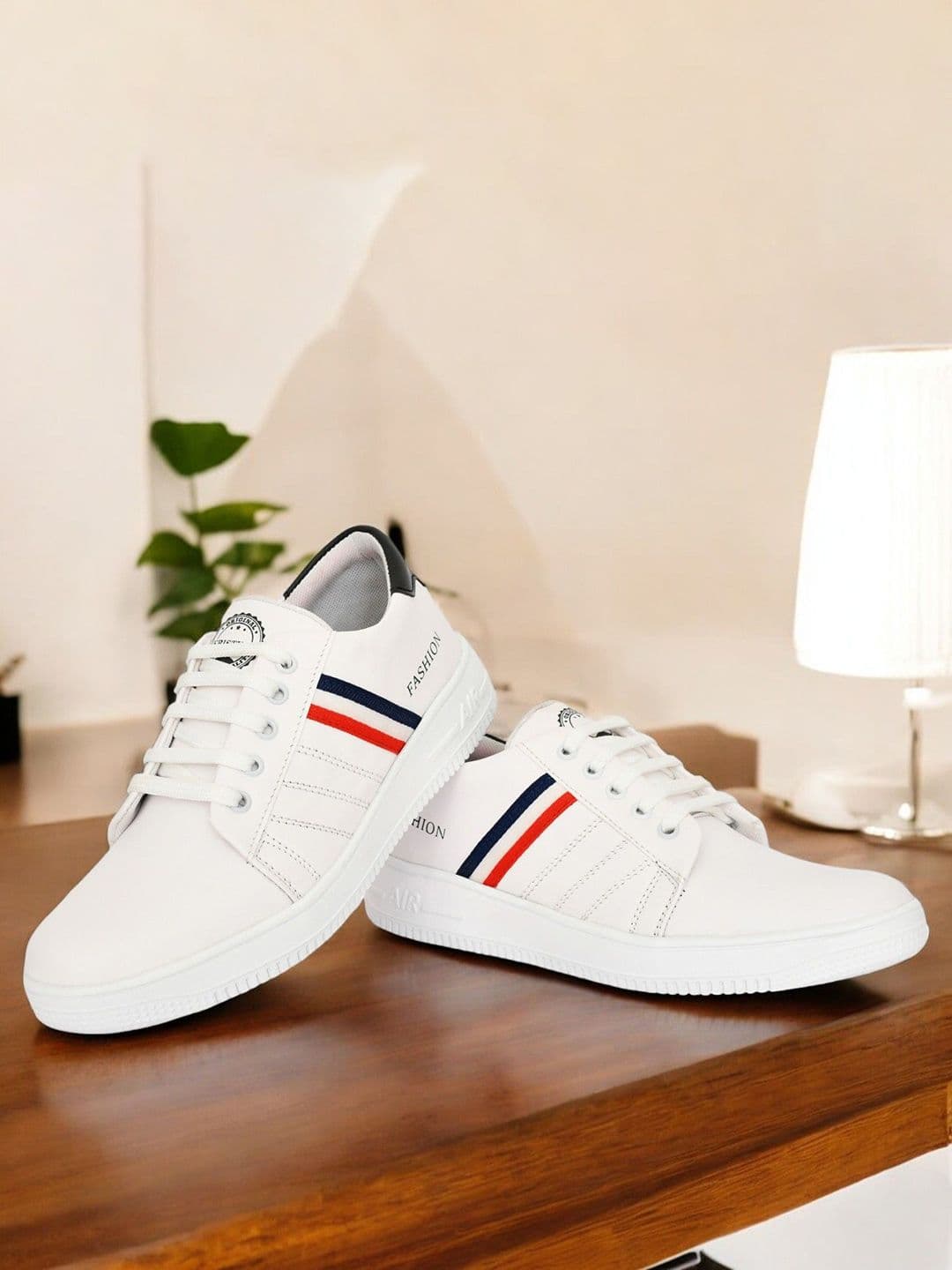 Eristine Men Round Toe Lace-Ups Comfort Insole Sneakers - view 1
