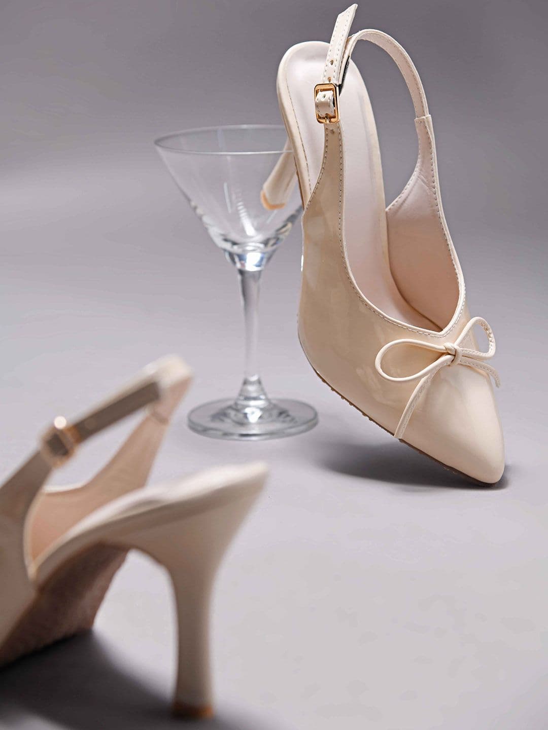 Froh Feet Women Pointed Toe Heels with Buckles - view 1