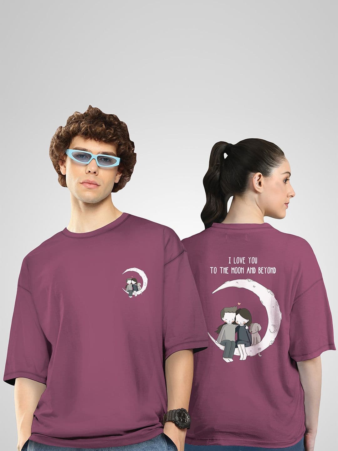 BAESD Unisex 2 Drop-Shoulder Sleeves Twistform T-shirt - view 1