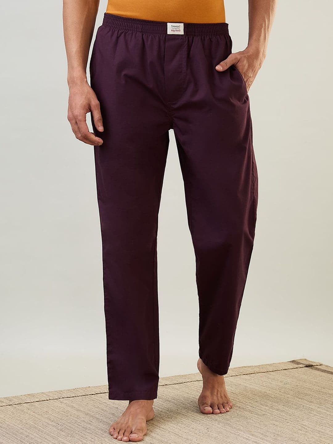 SleepZ by Raymond Men Cotton Slip-On Lounge Pant - view 1