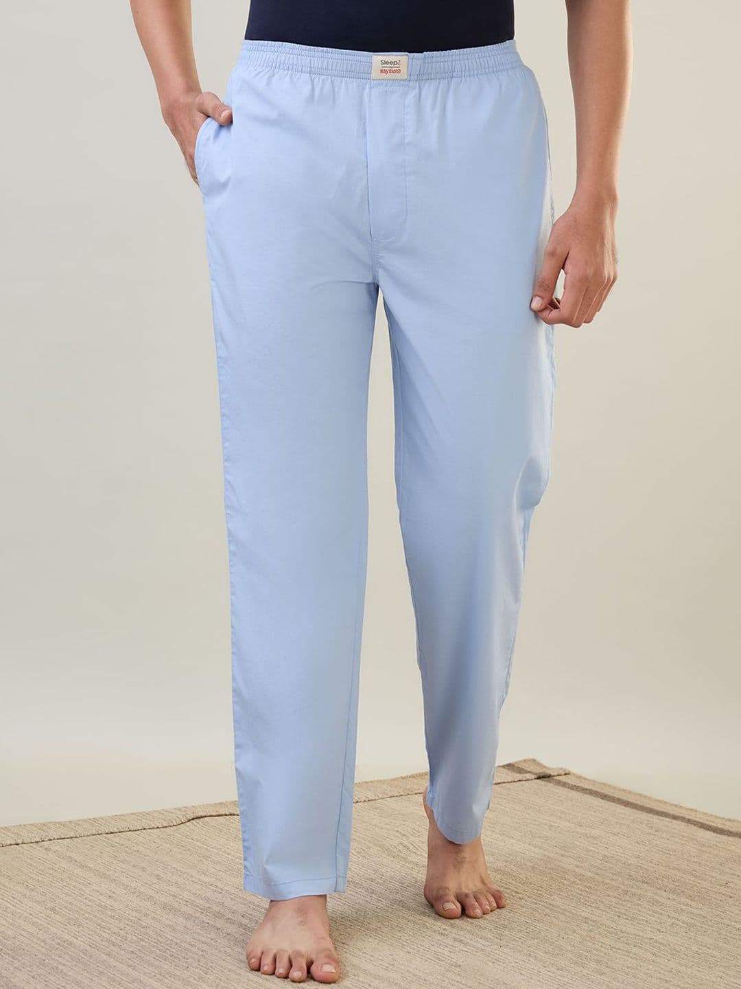SleepZ by Raymond Men Regular Fit Cotton Lounge Pants - view 1