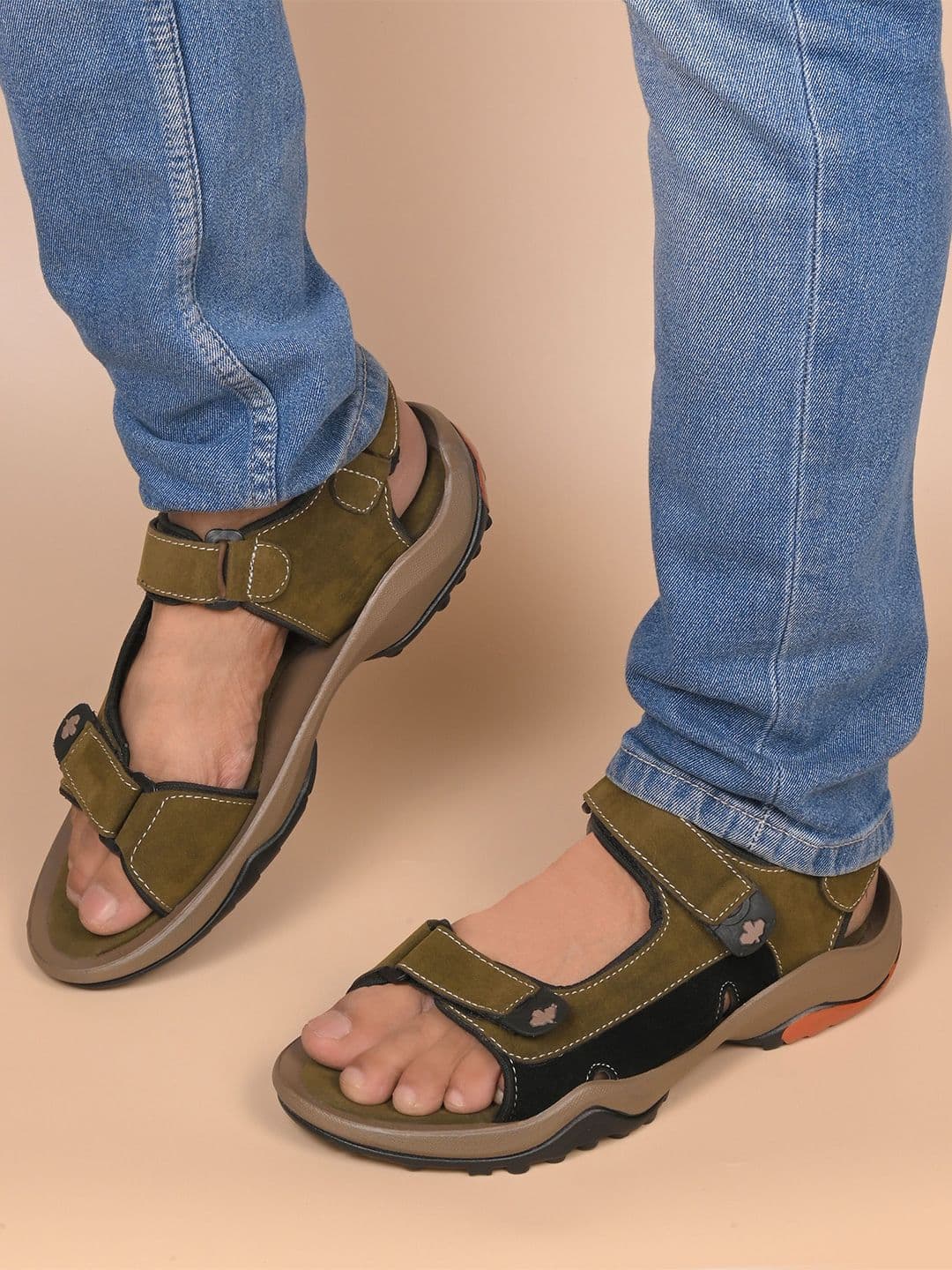 STREETLOOK Men Suede Sports Sandals - view 1