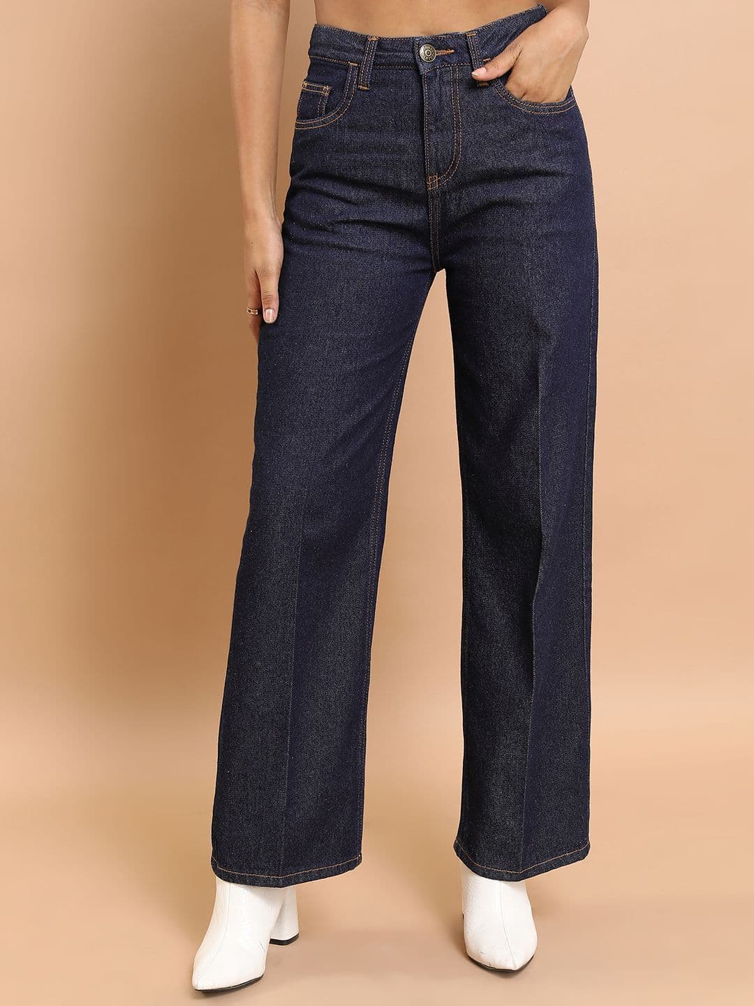 Tokyo Talkies Women Flared High Rise Jeans - view 1
